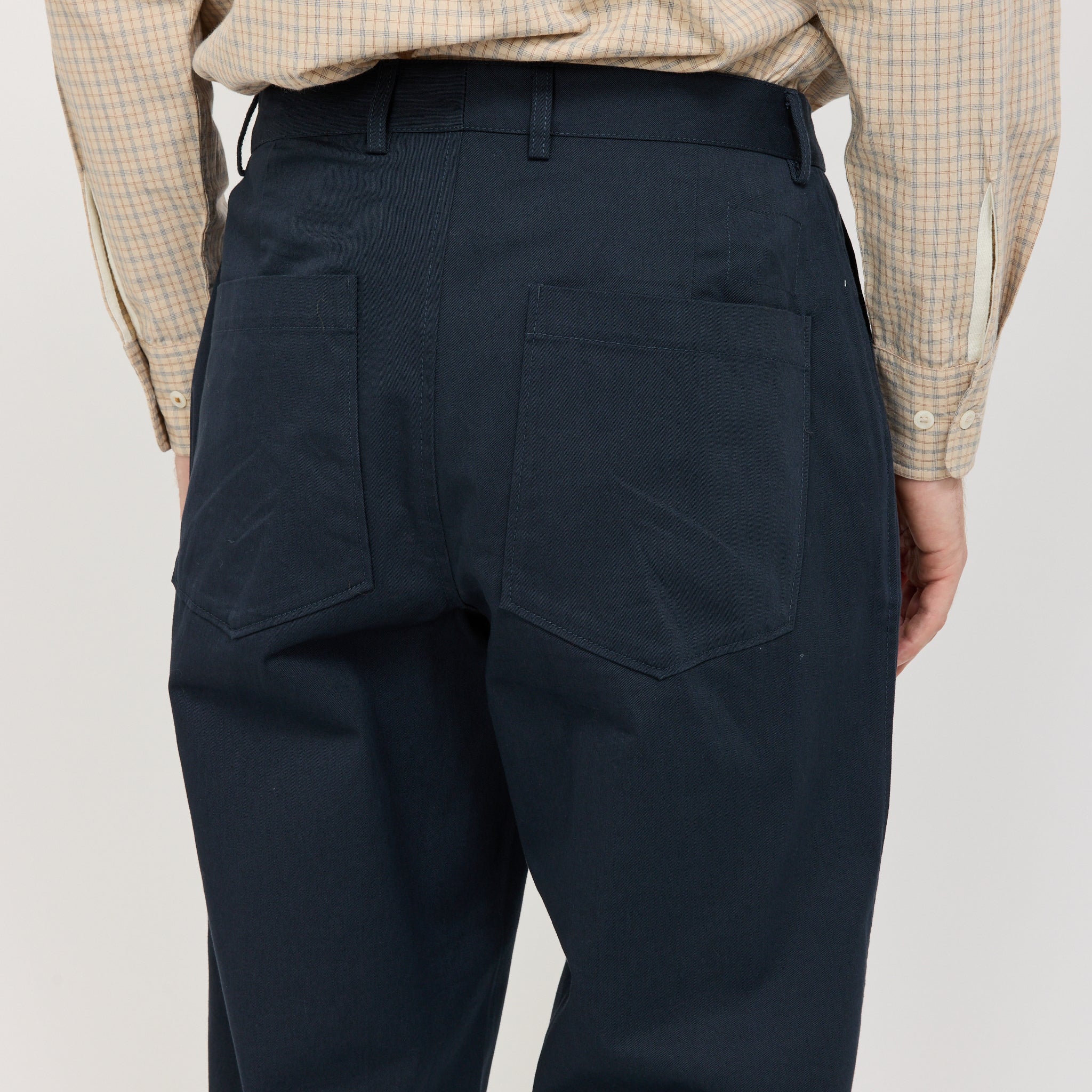 Universal Works | Duke Pant Twill Navy | Maplestore