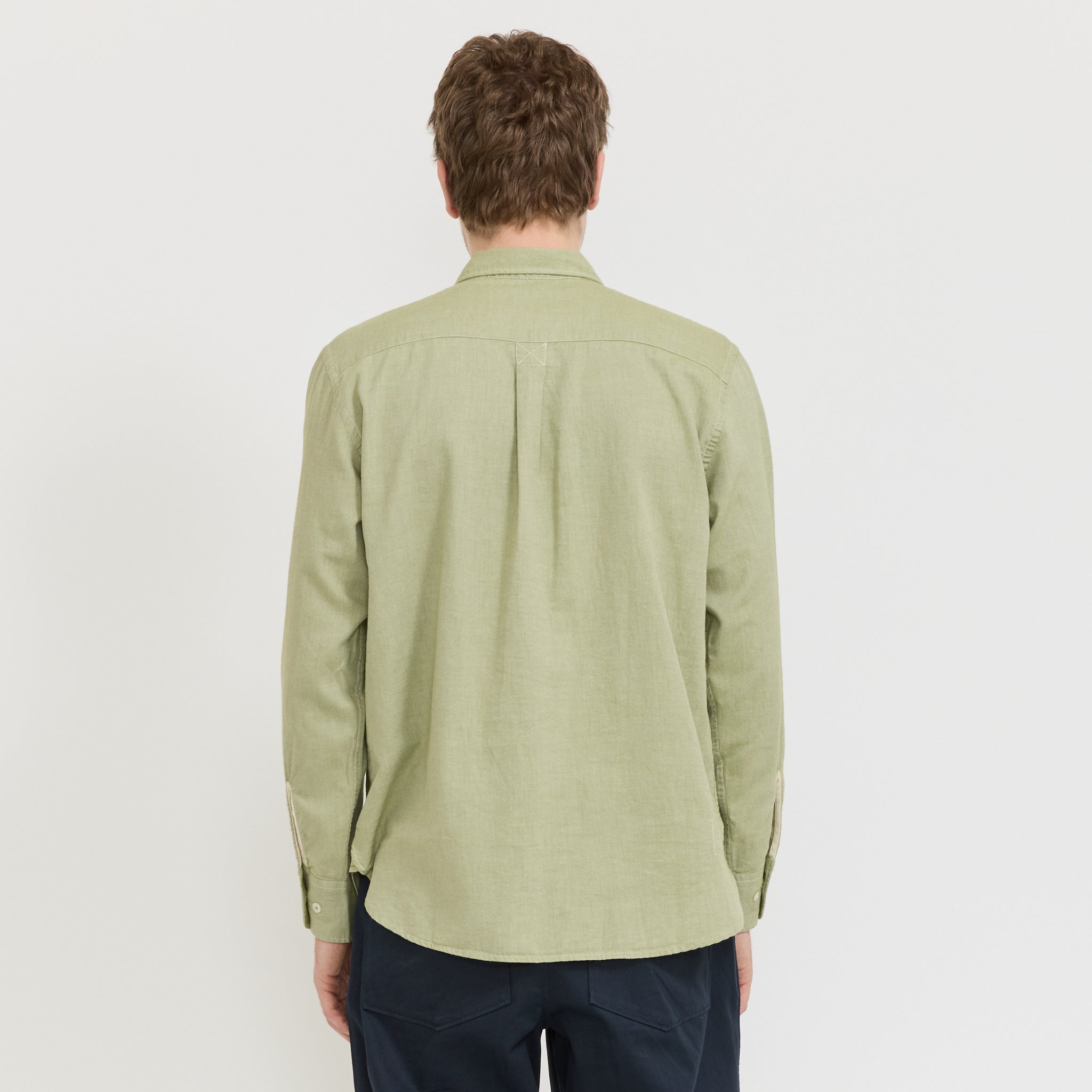 Lazy Day Shirt Neptune Cotton Green