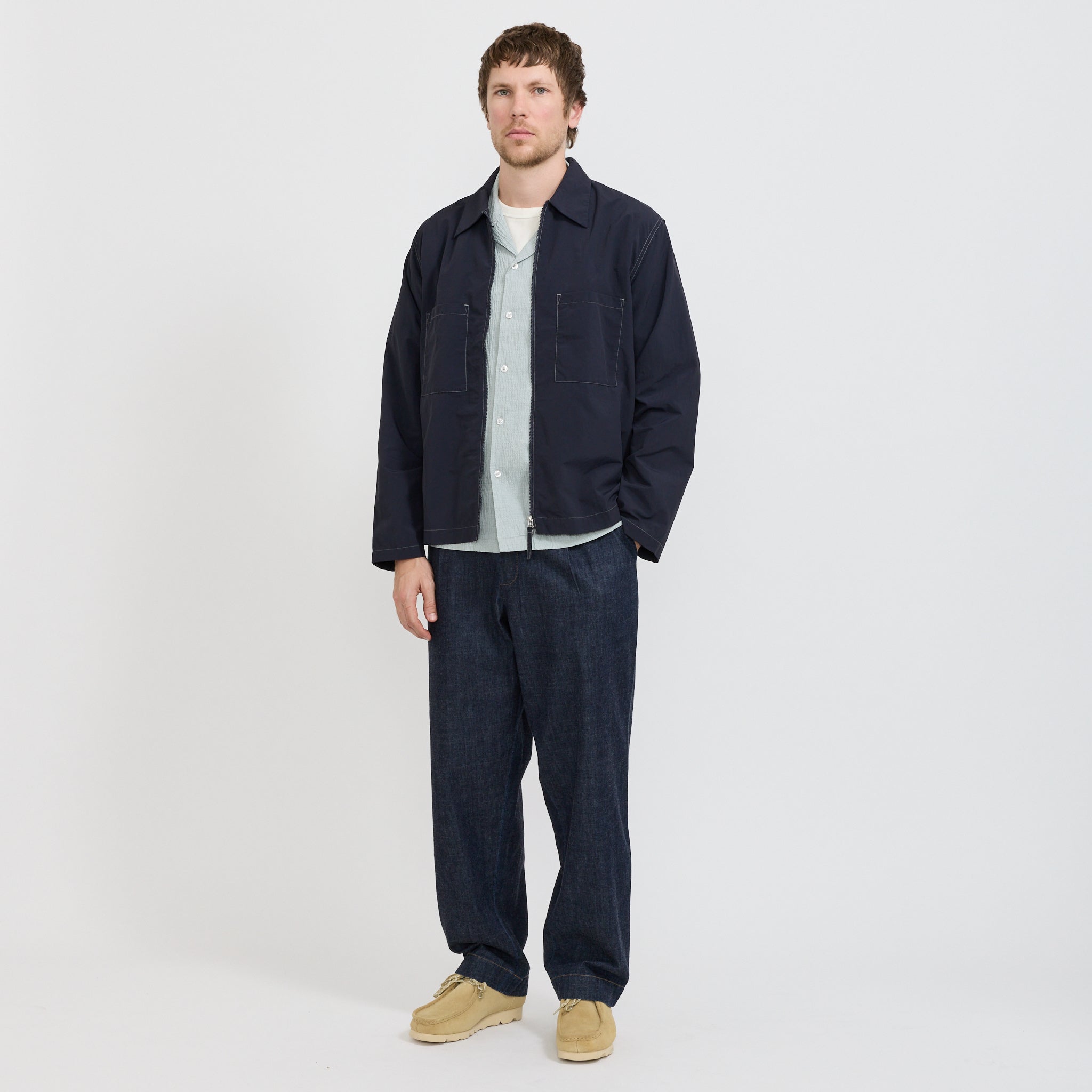Zip Too Shirt Navy