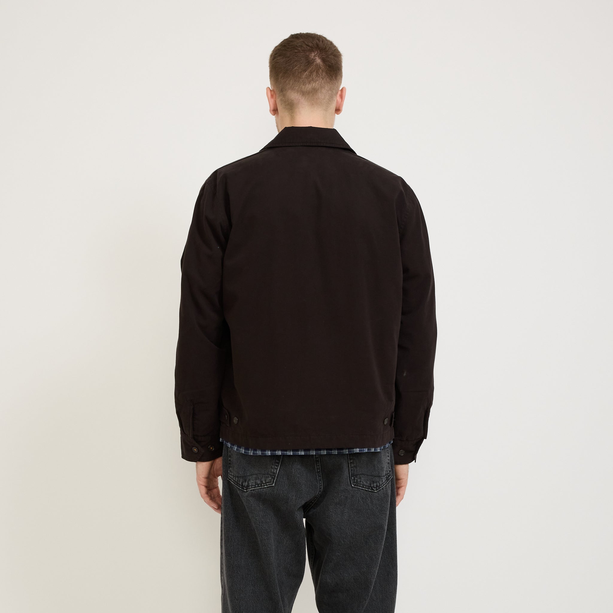 Universal Works | Windcheater Jacket Summer Canvas Licorice | Maplestore