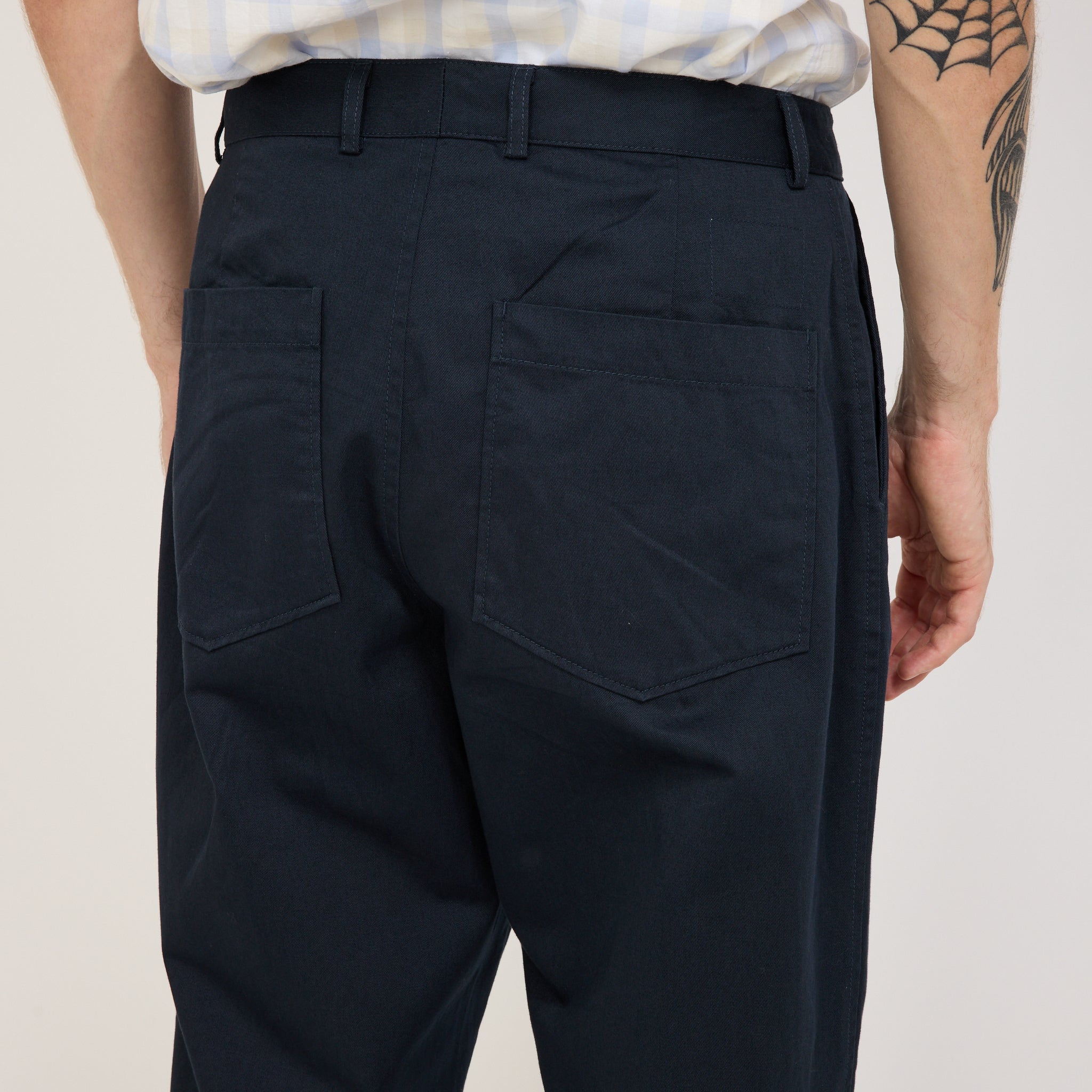 Universal Works | Duke Pant Twill Navy | Maplestore