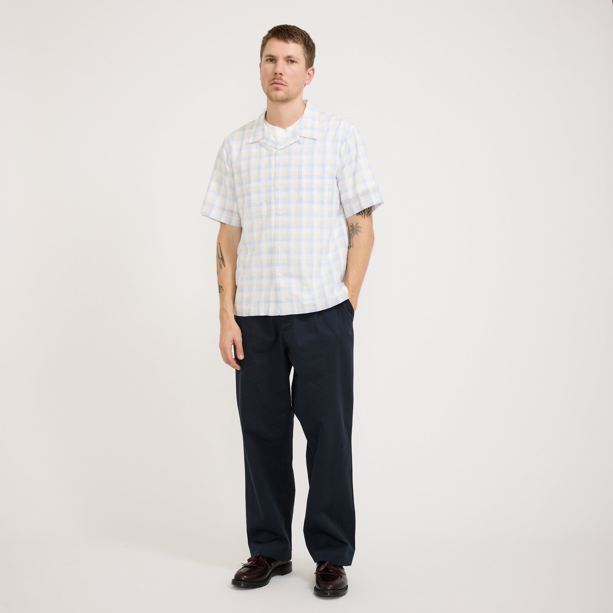 Universal Works | Duke Pant Twill Navy | Maplestore