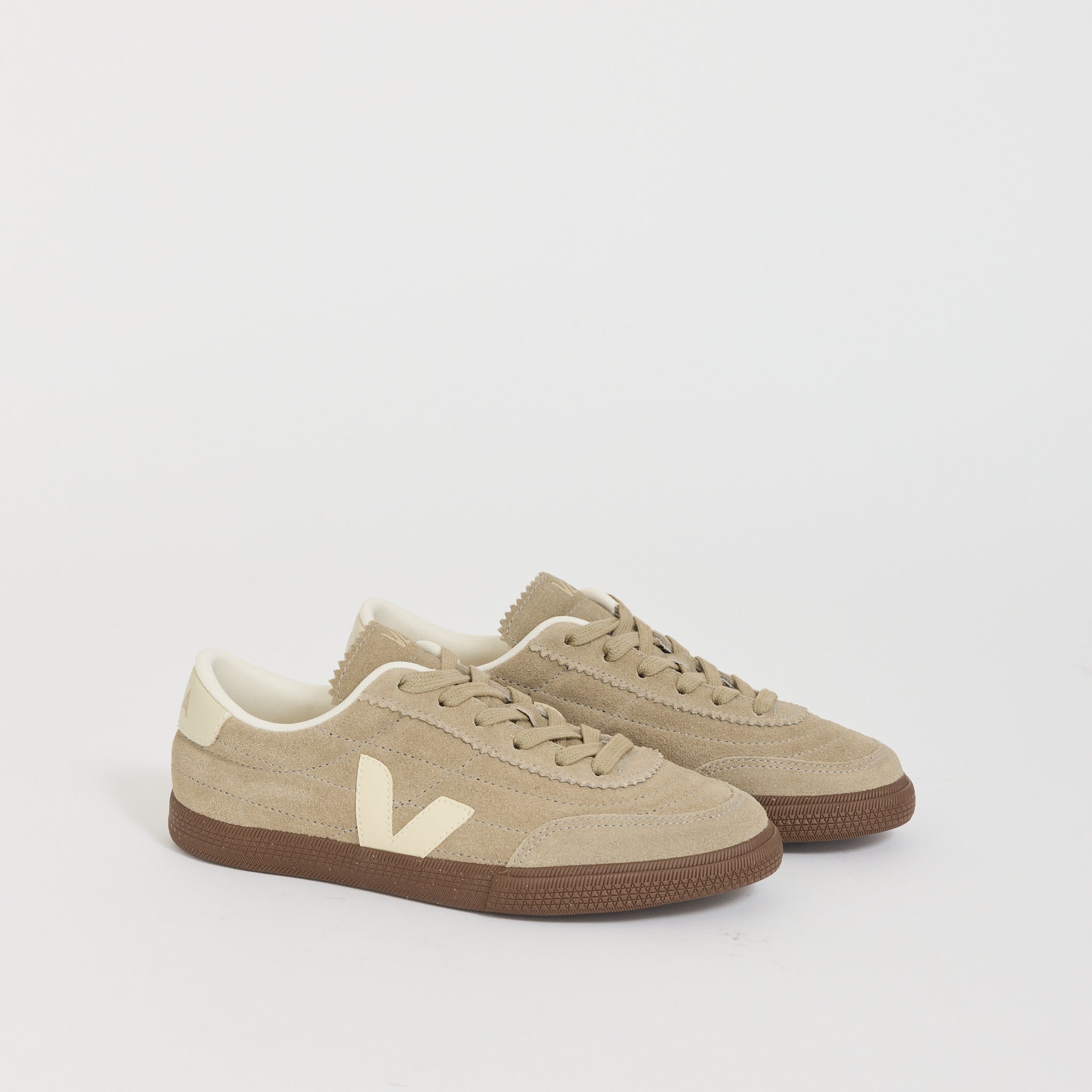 Womens Panenka Suede Taupe Pierre Bark
