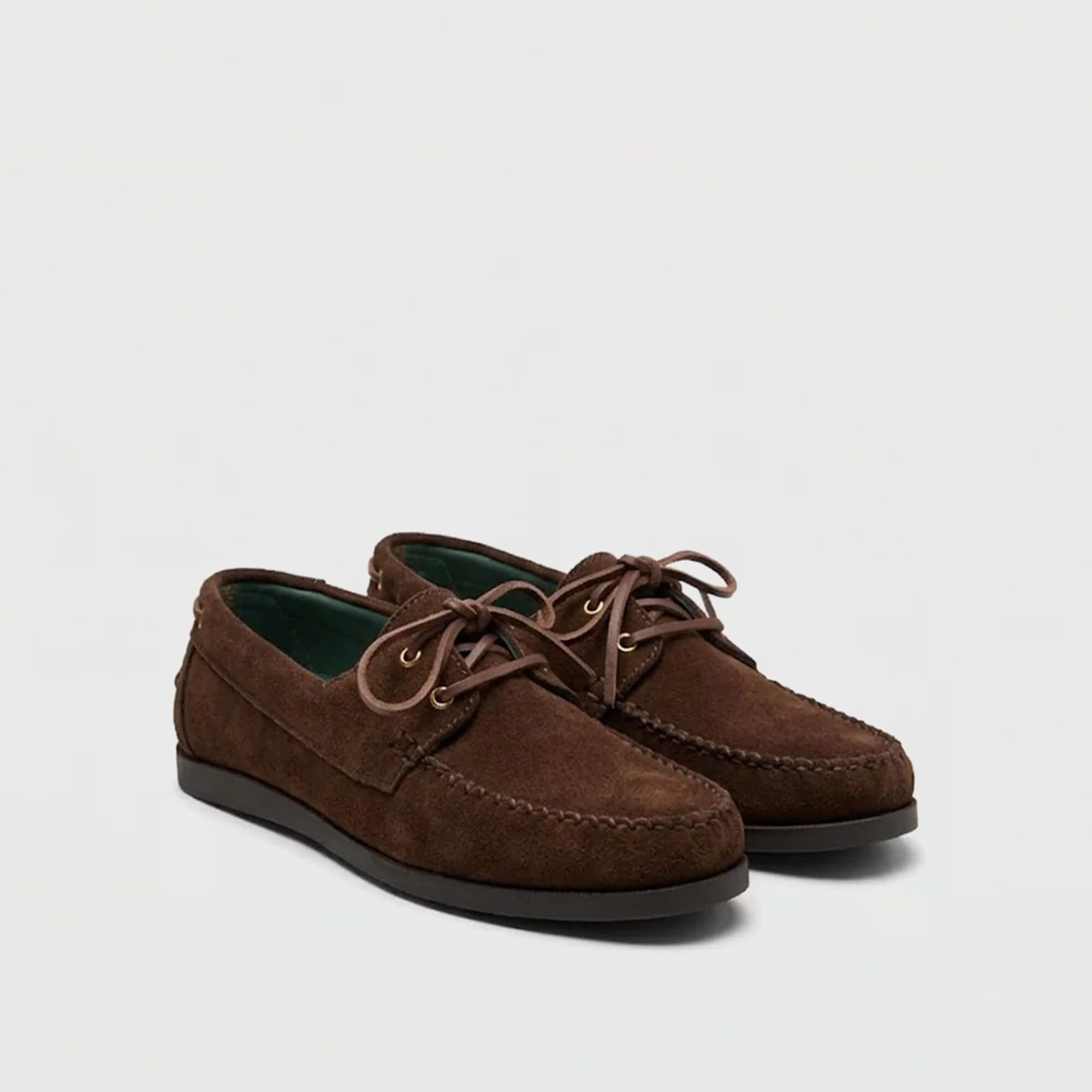 Boatman Brown Suede
