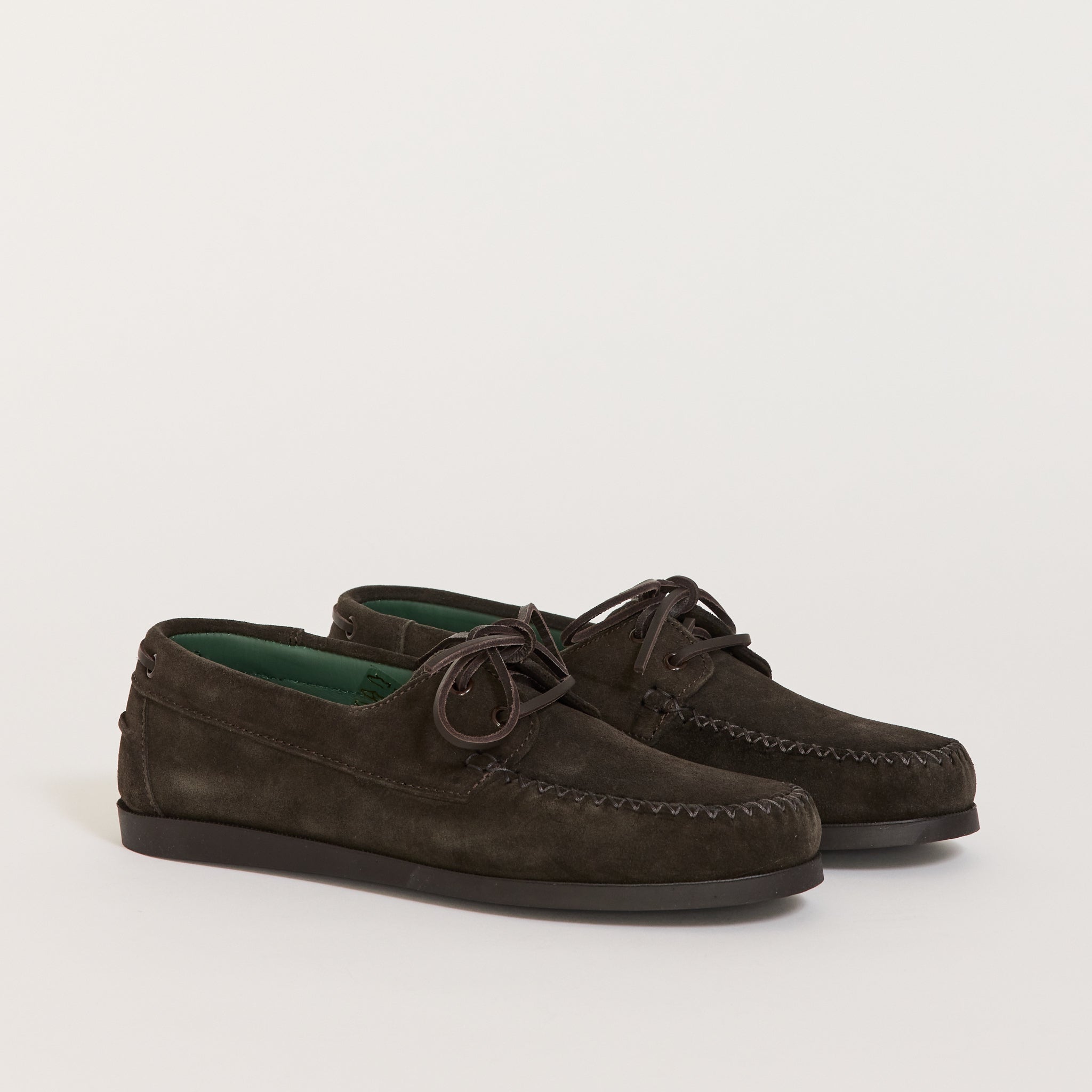 Boatman Brown Suede