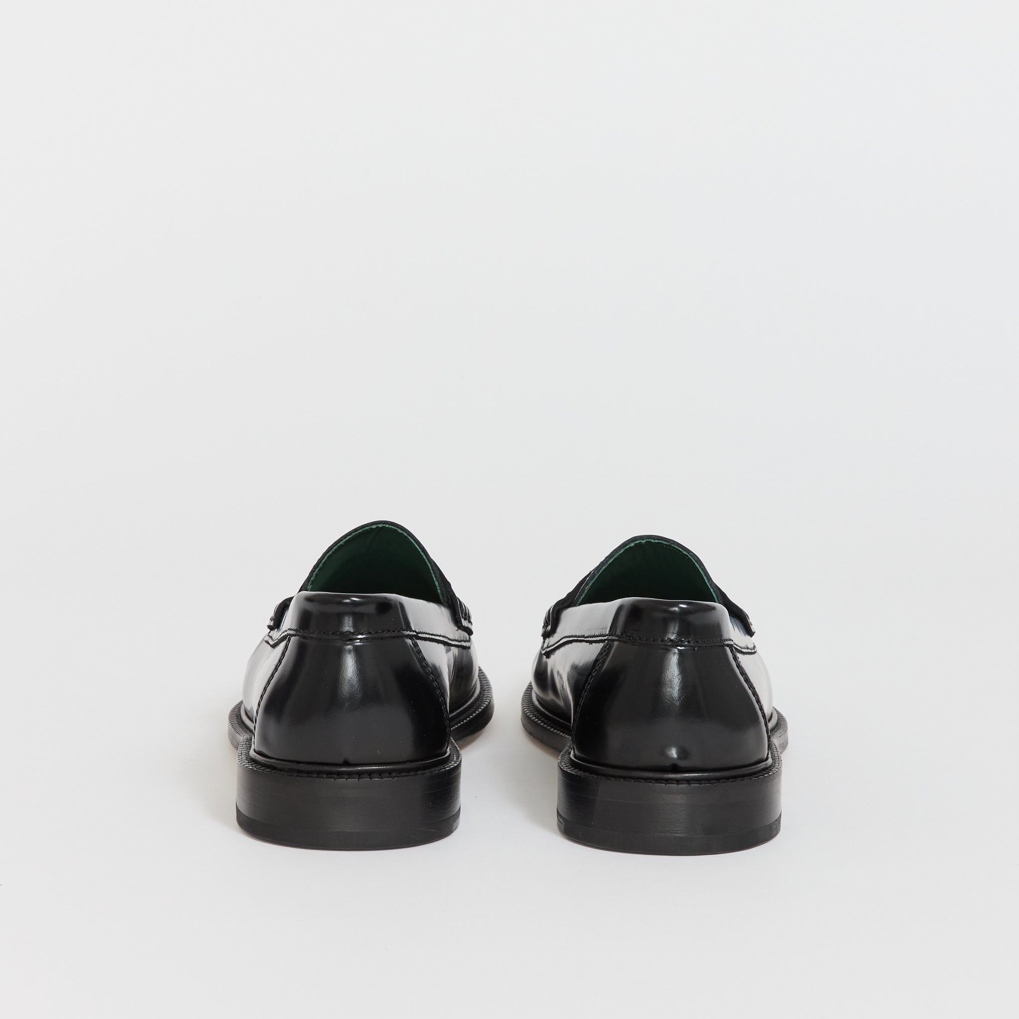 Yardee Mocassin Loafer Black Polido Leather