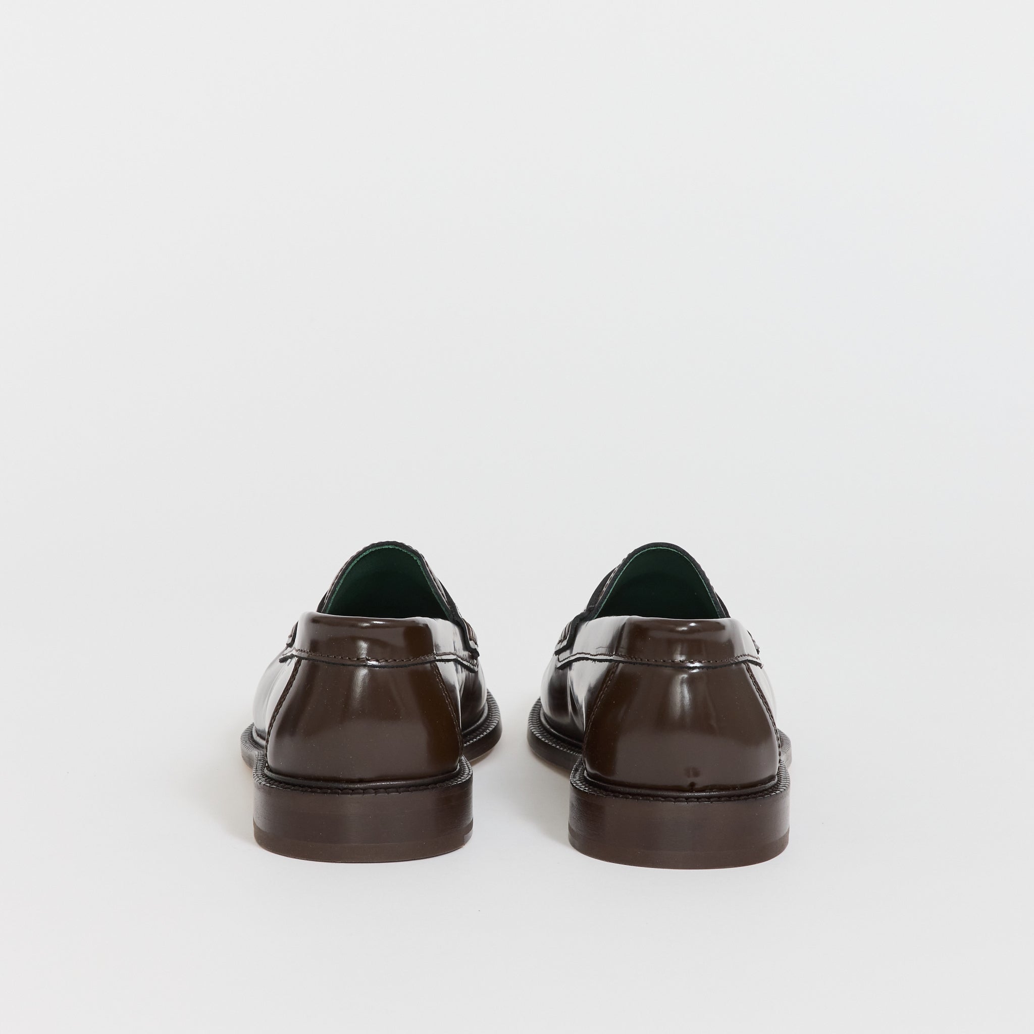 Vinny's | Yardee Mocassin Loafer Brown Polido Leather | Maplestore