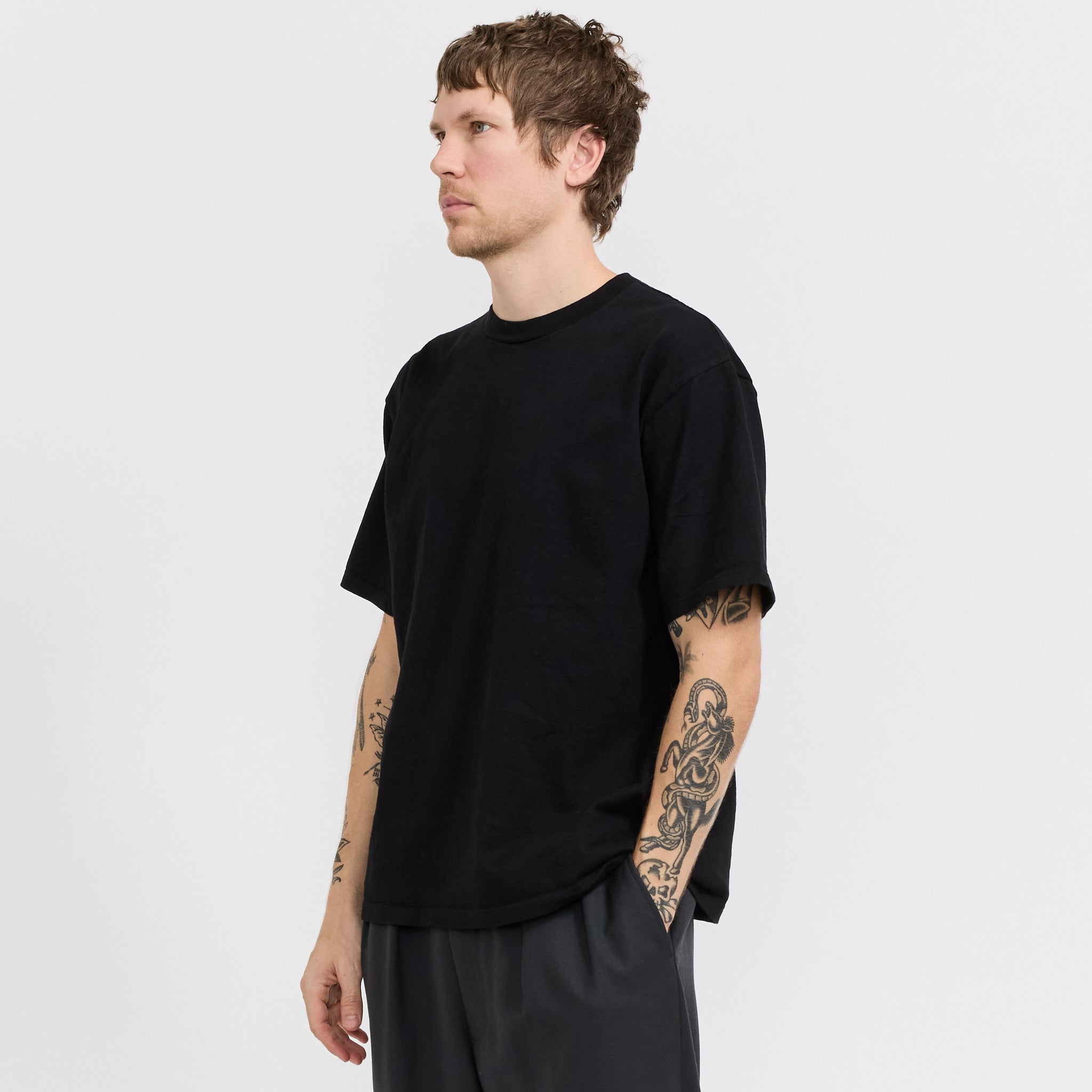 9oz. Tube Tee Black