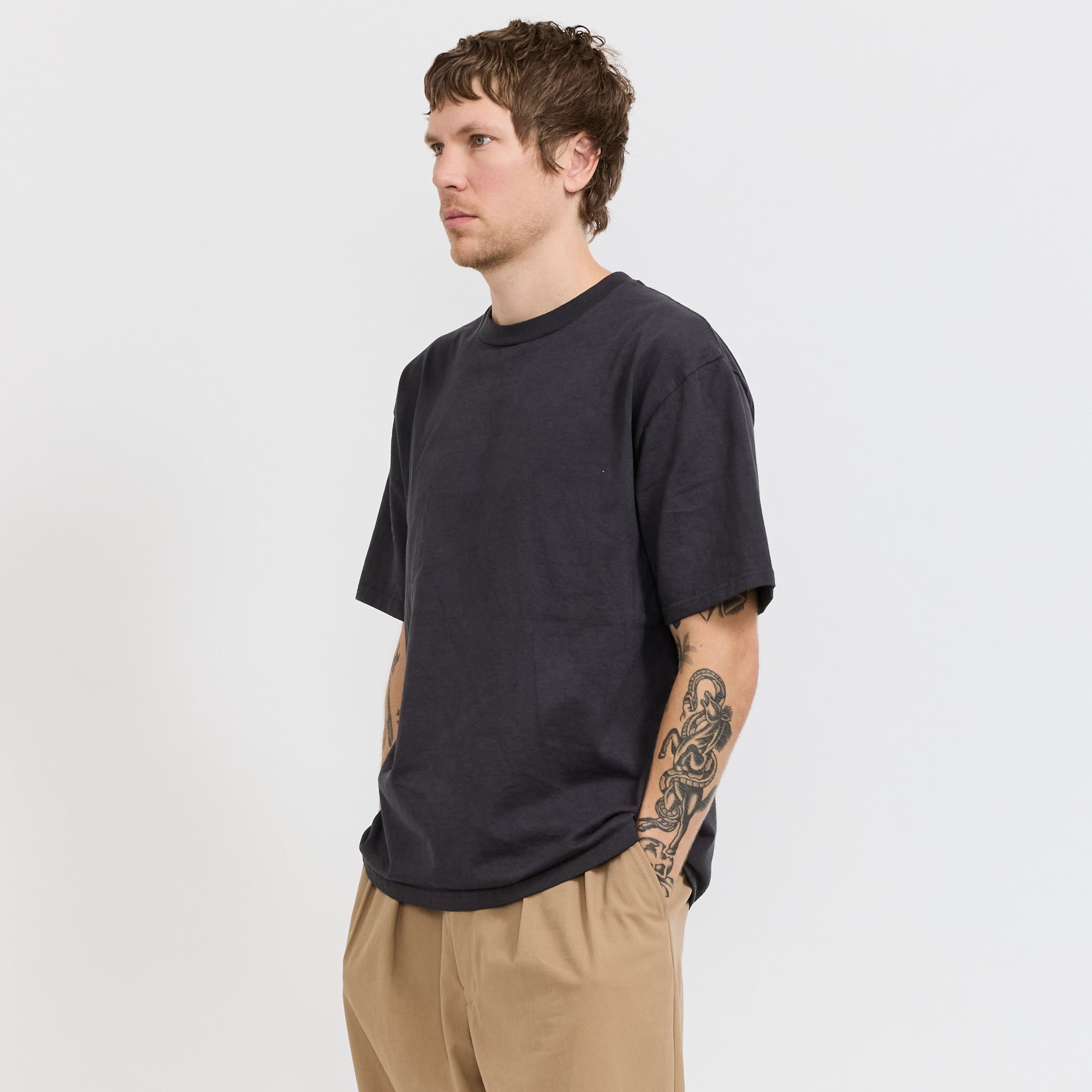 9oz. Tube Tee Used Black
