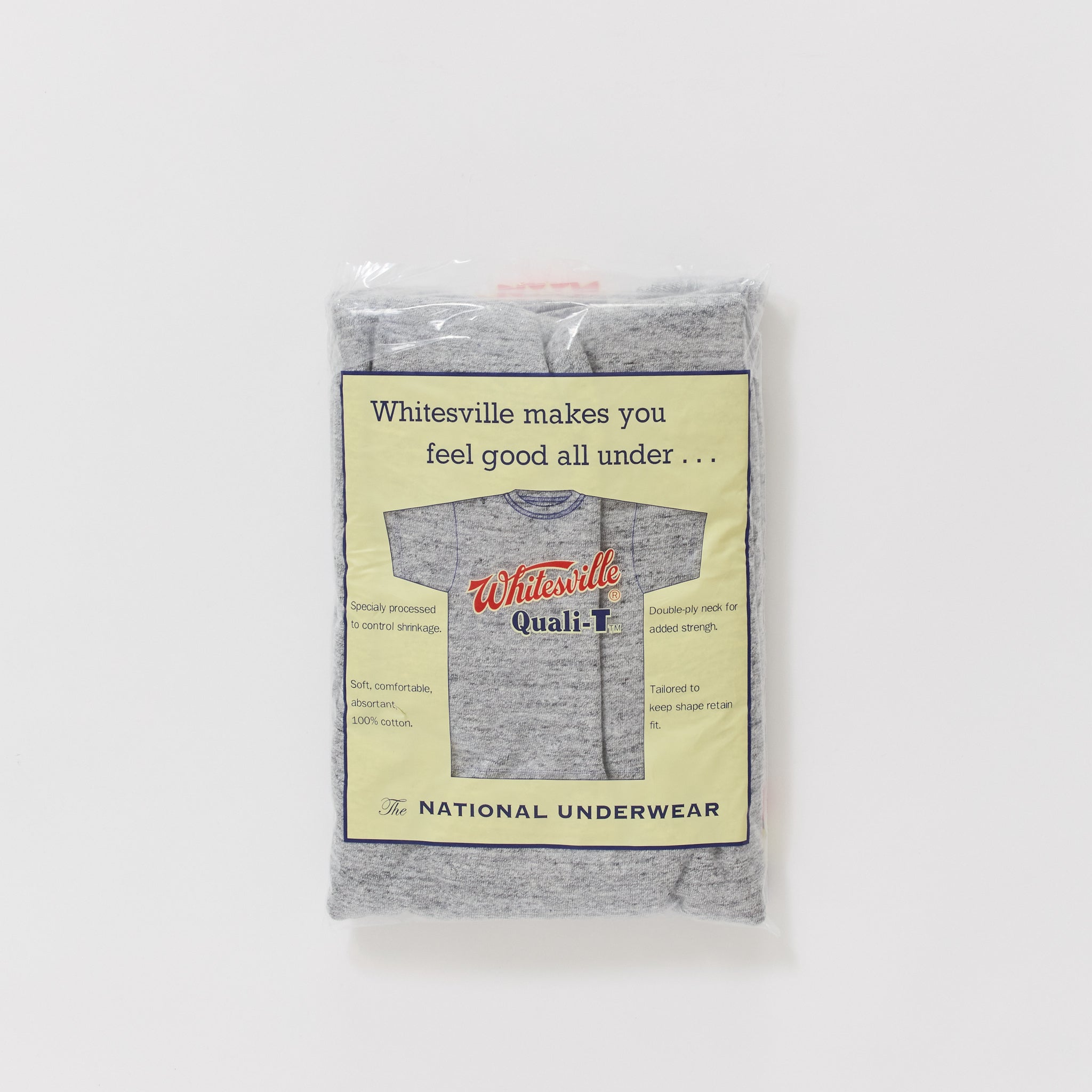 Whitesville 2 Pack T Shirts Heather Grey