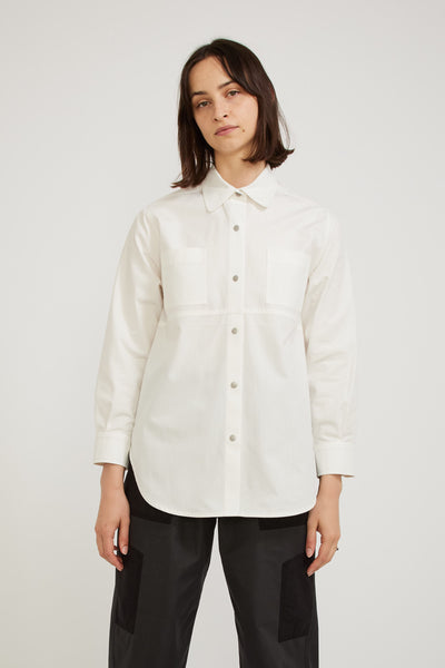 Wmenswear | Crew Shirt Off White | Maplestore