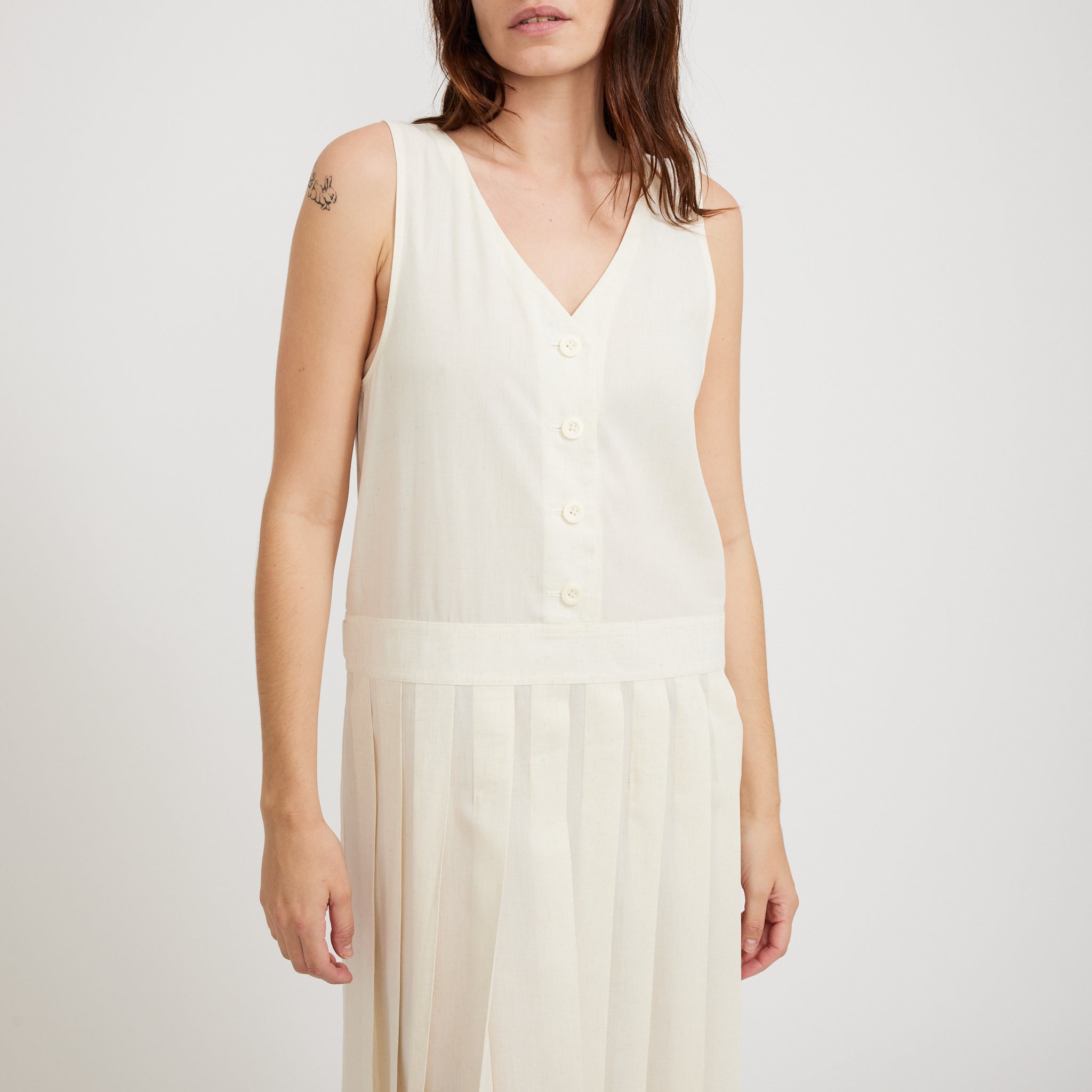 Thao Smock Off White