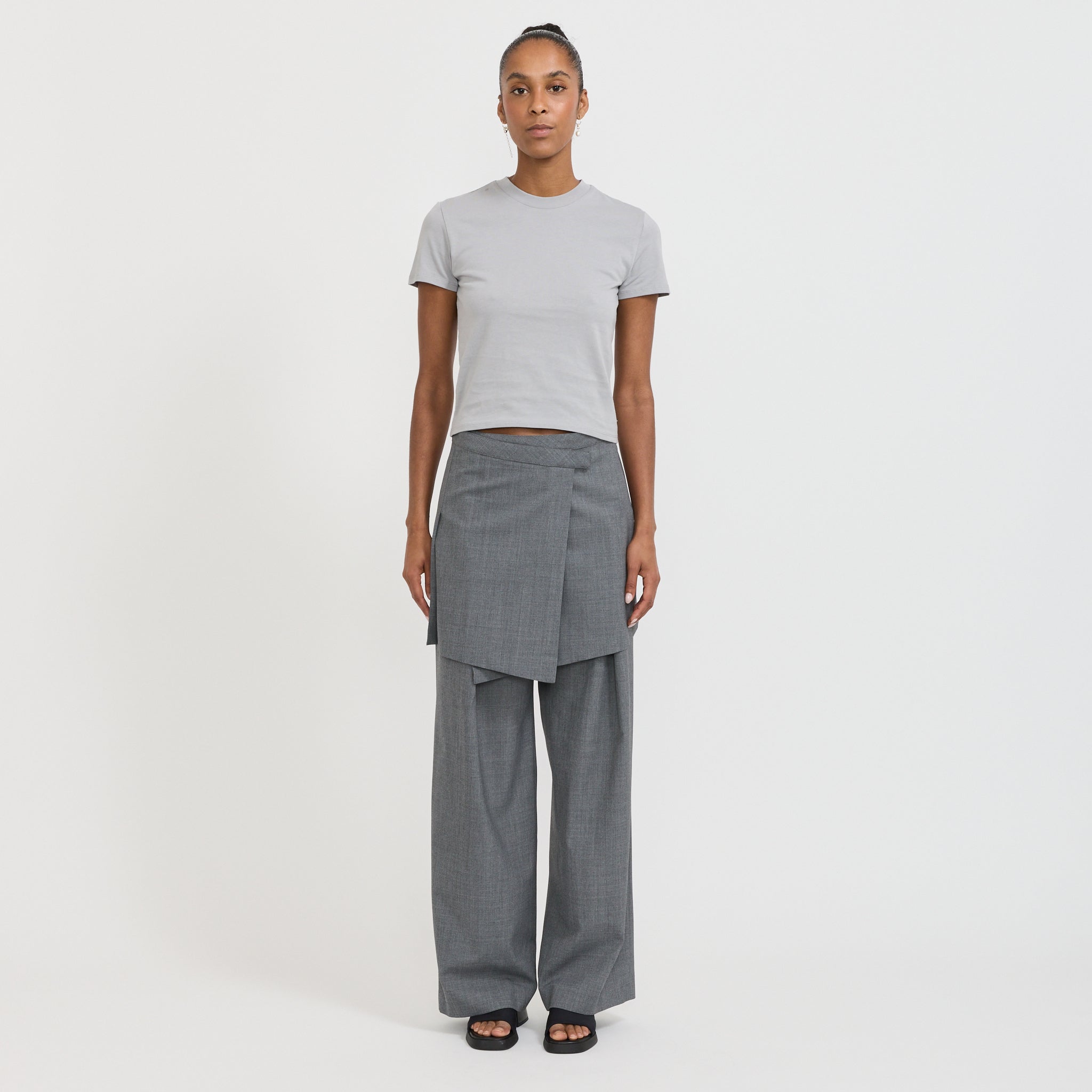 Won Hundred | Vera T-Shirt Sleet | Maplestore