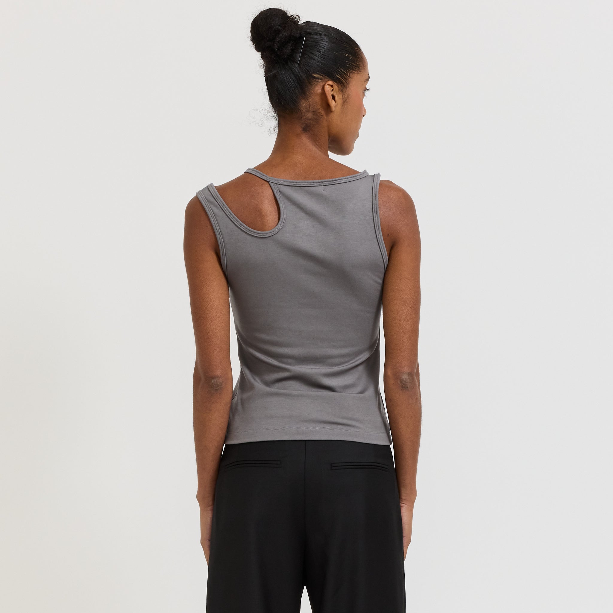 Wynn Hamlyn | Loop Knit Tank Grey | Maplestore