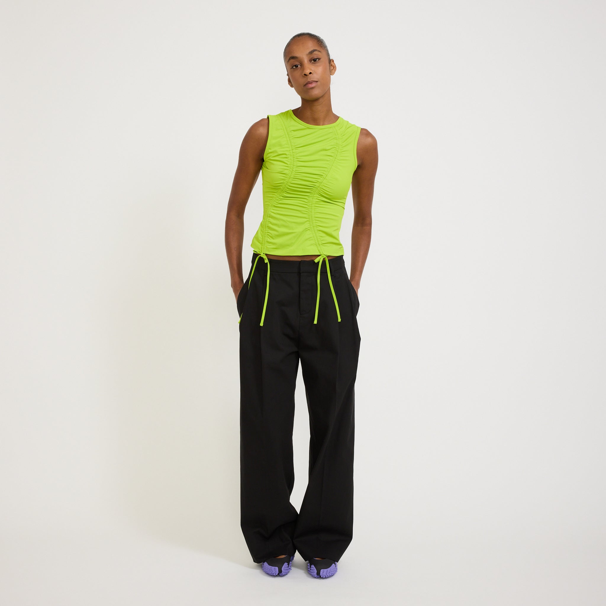 Lulu Tank Acid Green