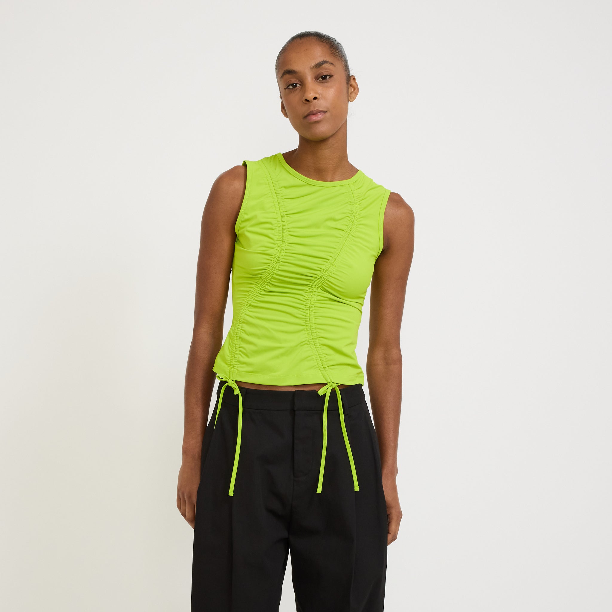 Lulu Tank Acid Green
