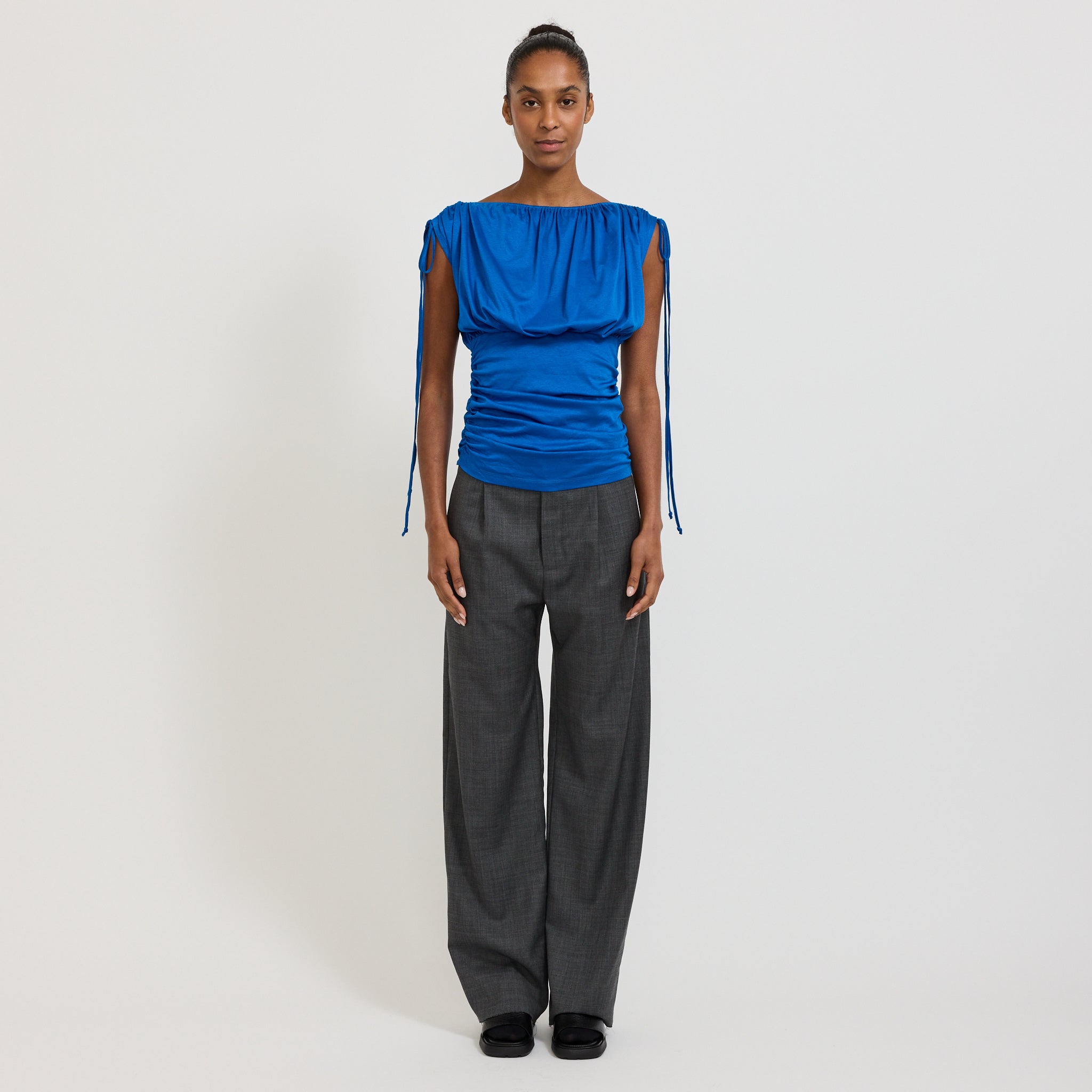 Wynn Hamlyn | Matilda Knit Top Cobalt | Maplestore