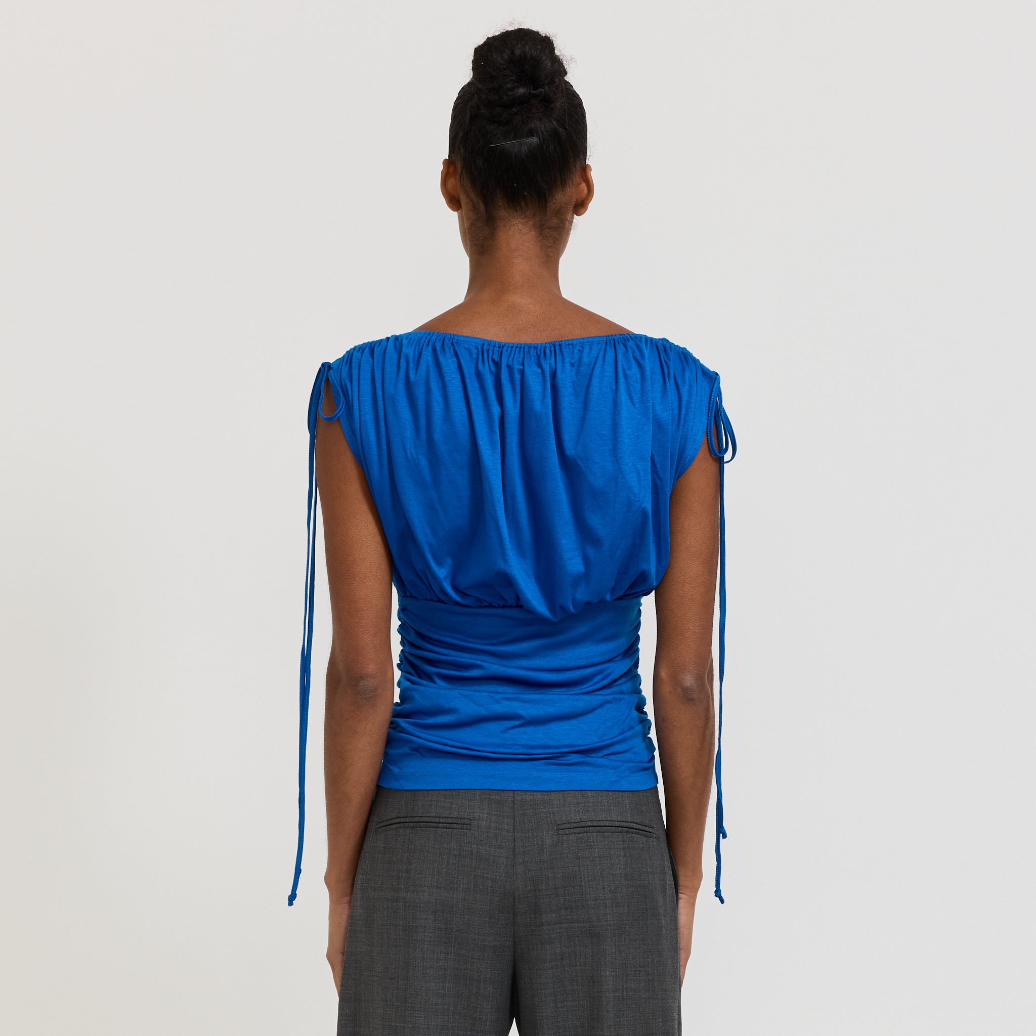 Wynn Hamlyn | Matilda Knit Top Cobalt | Maplestore
