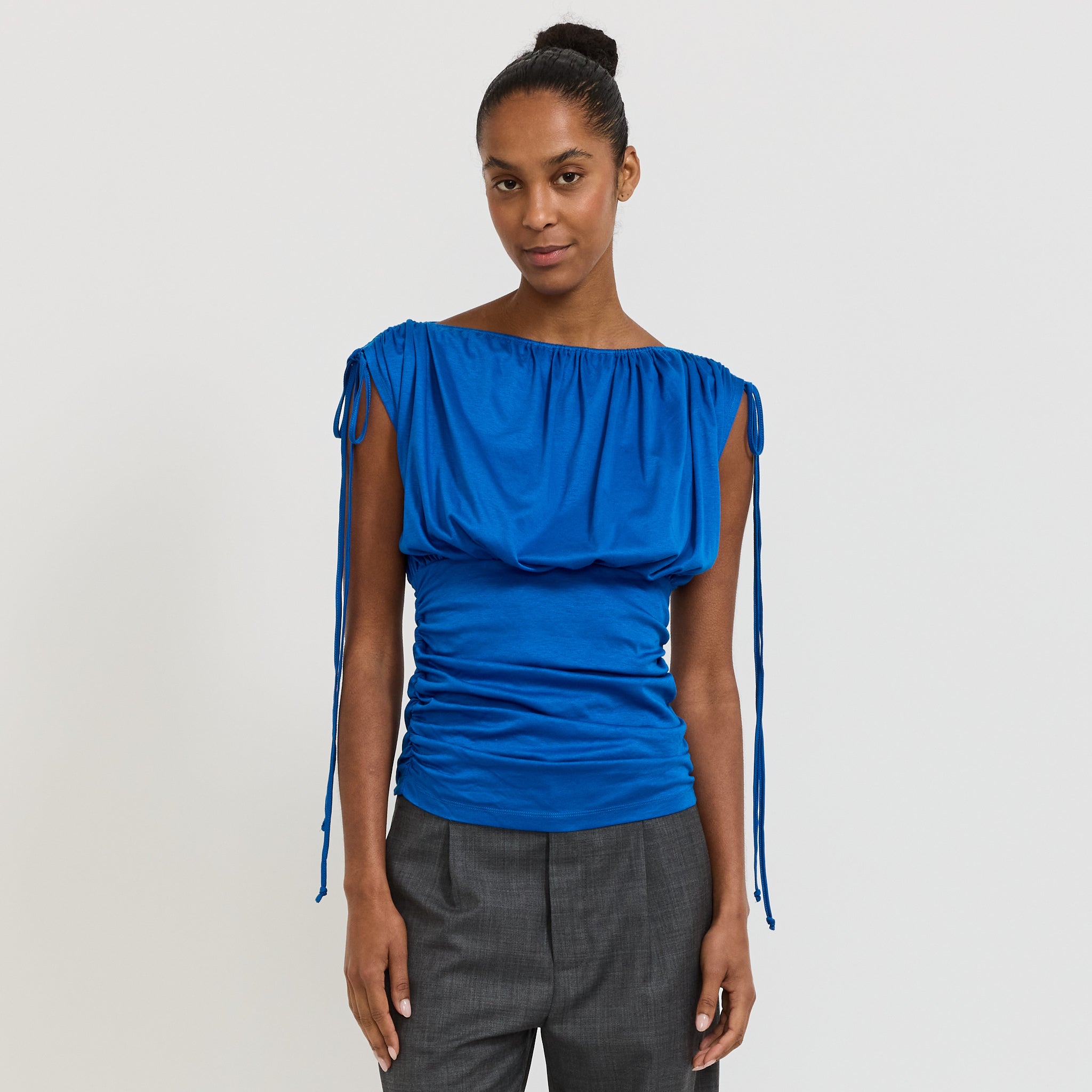 Wynn Hamlyn | Matilda Knit Top Cobalt | Maplestore