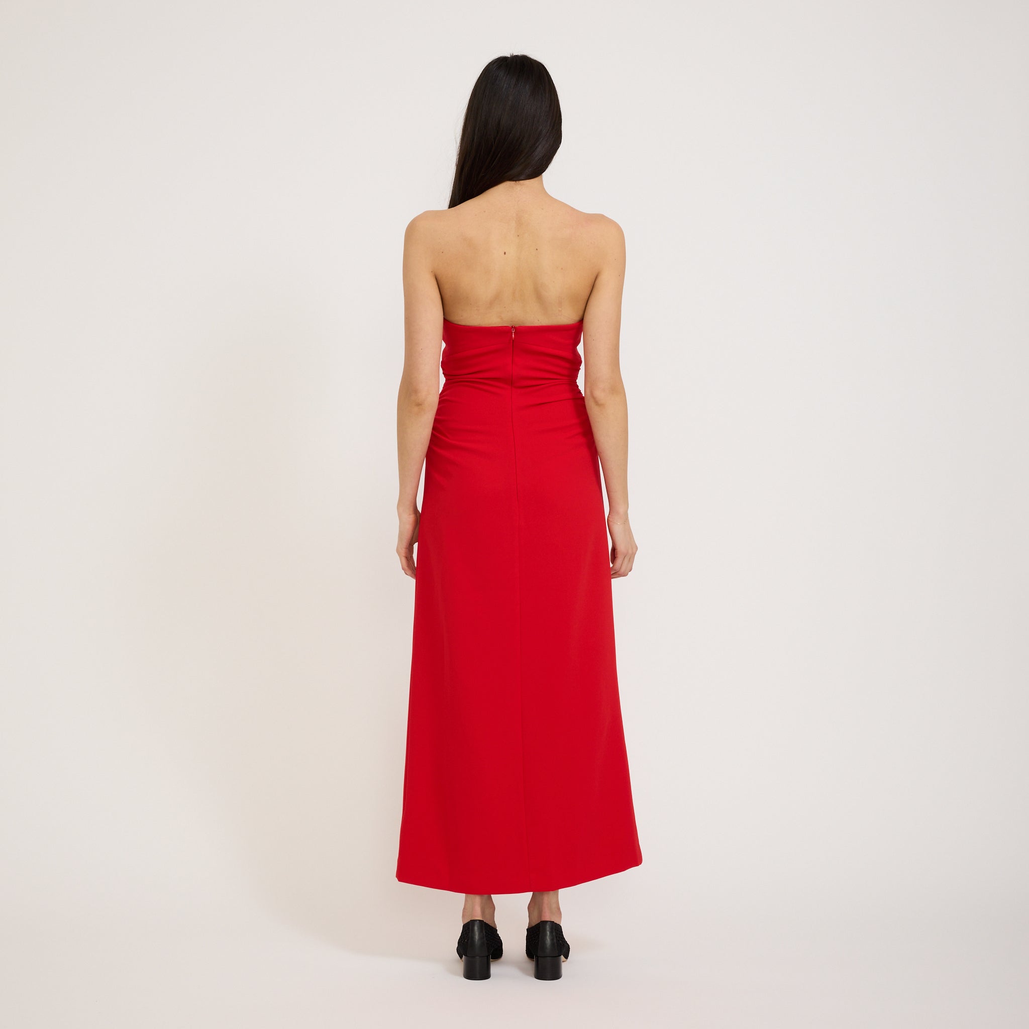 Zoe Bodice Dress Red