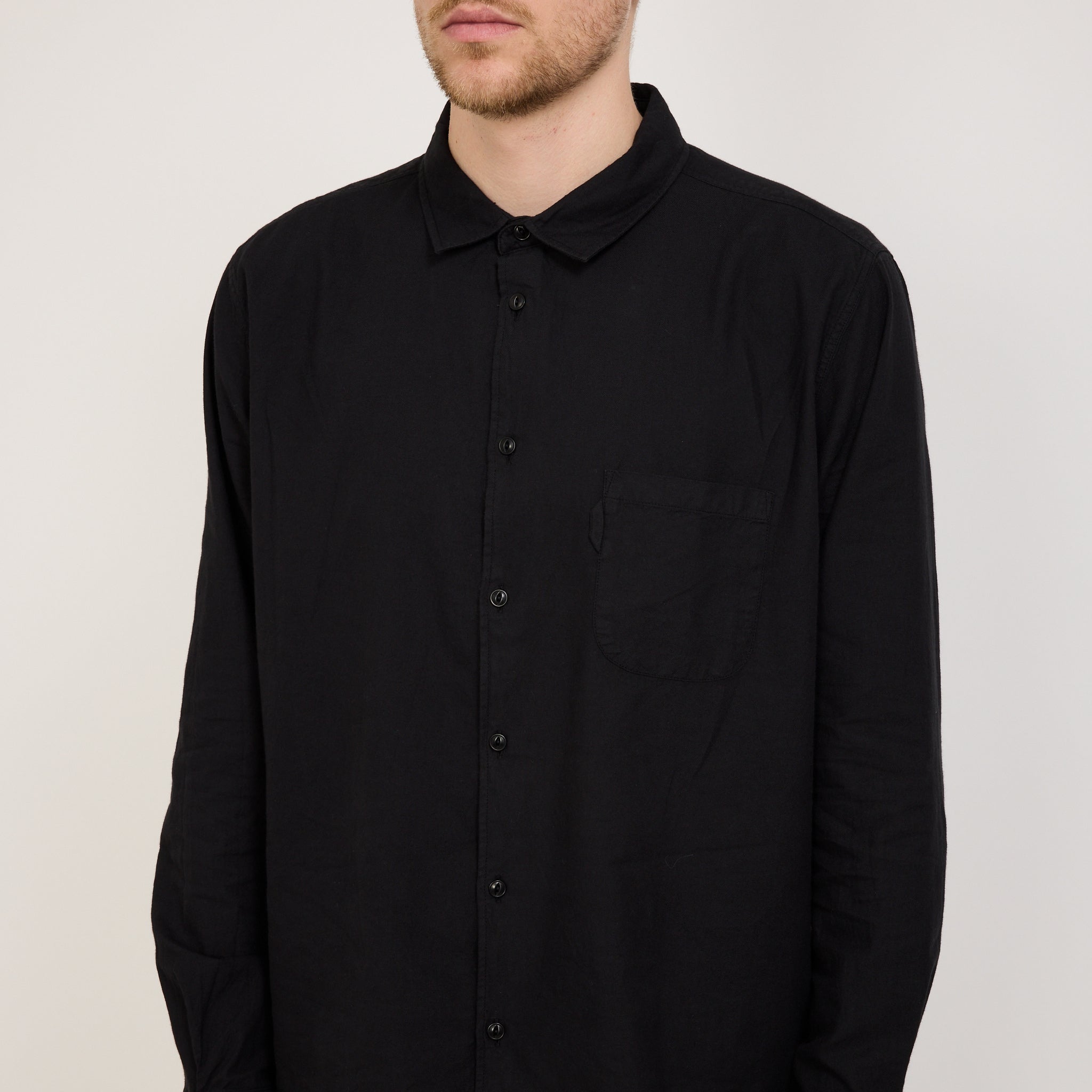 YMC | Curtis Shirt Black | Maplestore