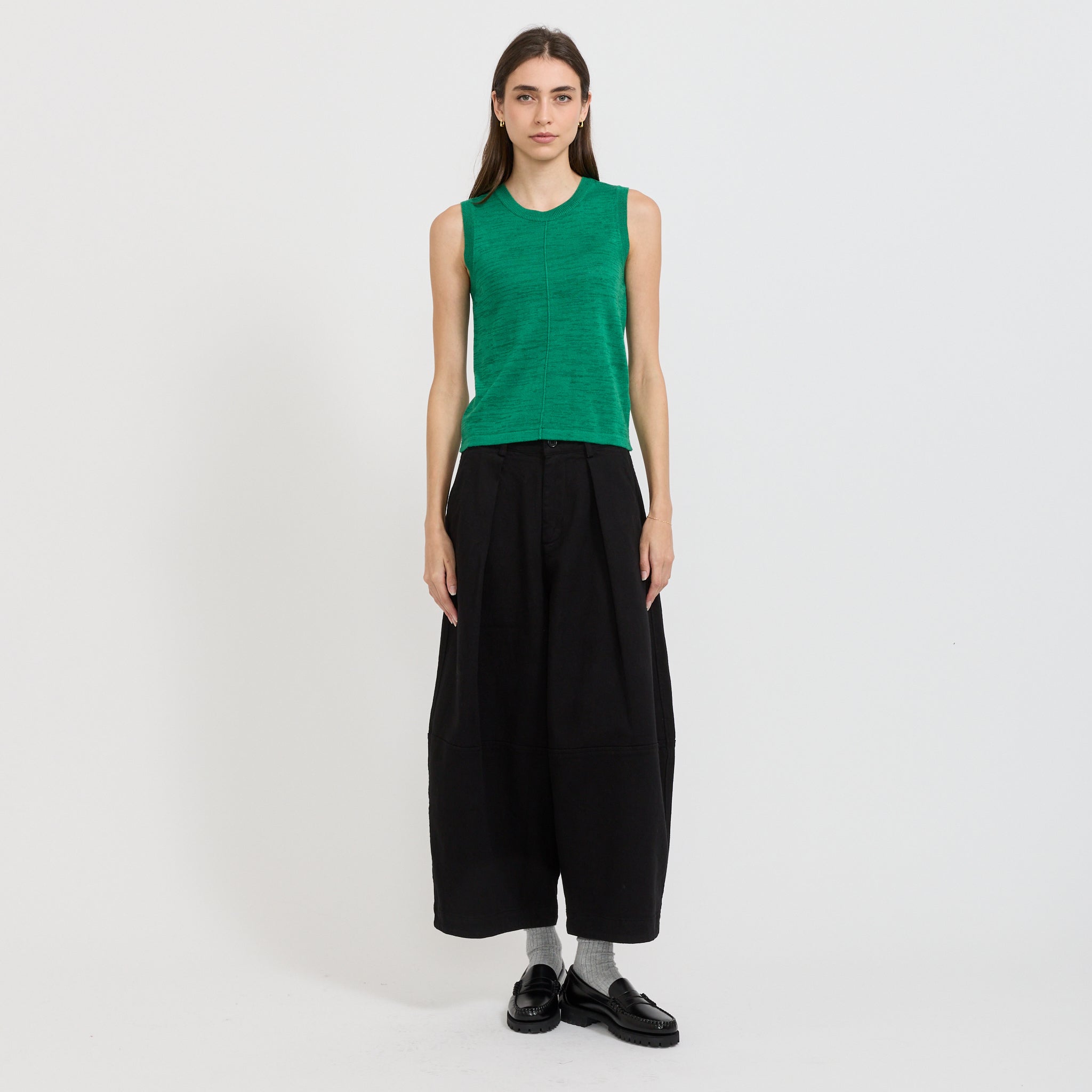 YMC | Dot Vest Green | Maplestore