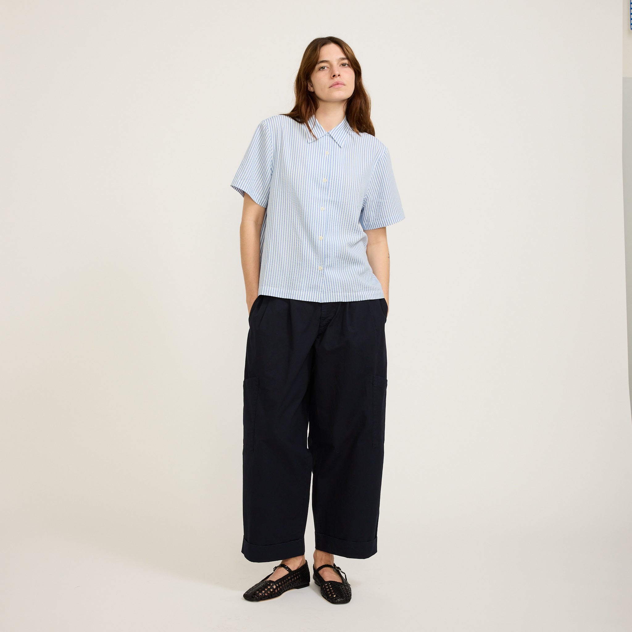 YMC | Grease Trouser Navy | Maplestore