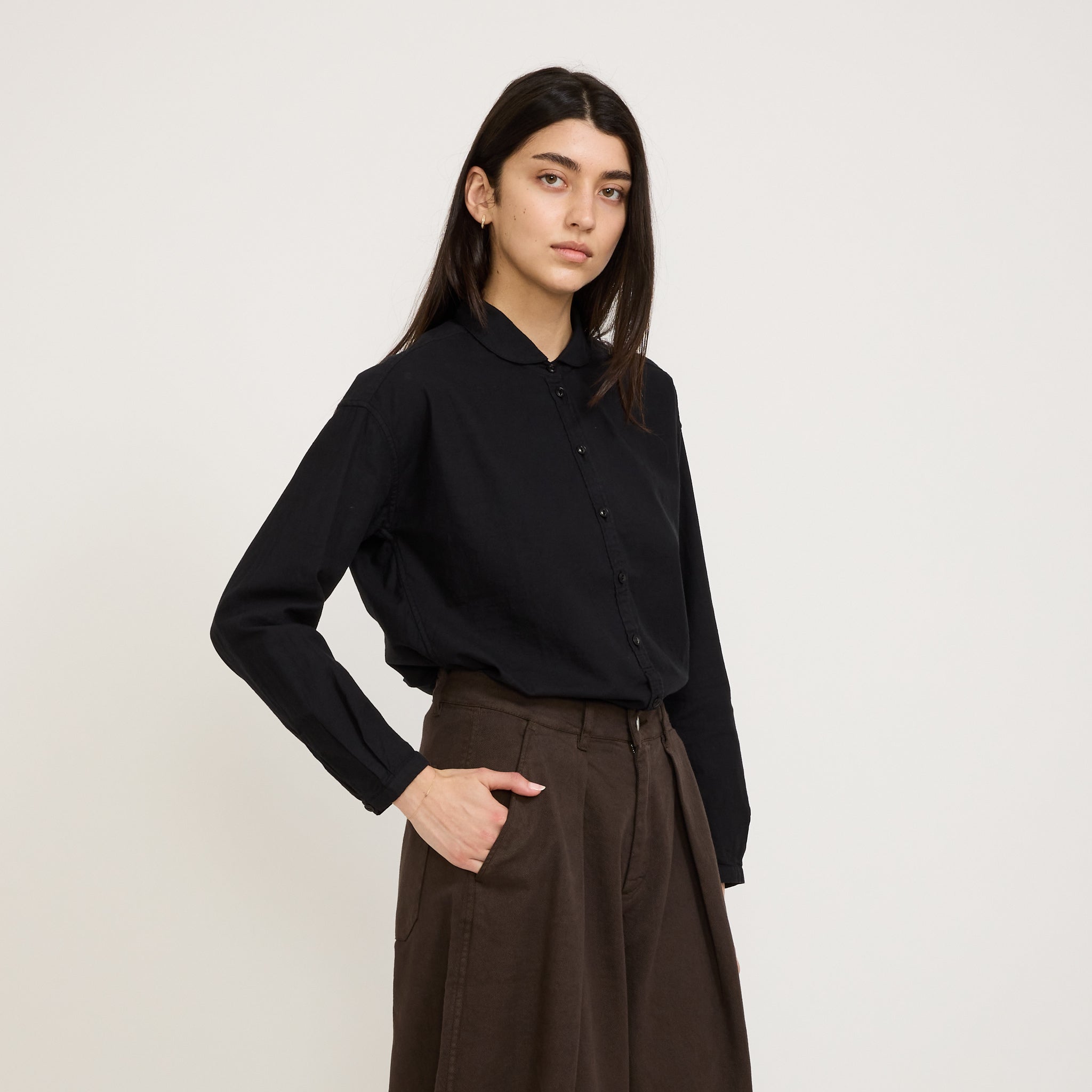 Marianne Long Sleeve Shirt Black