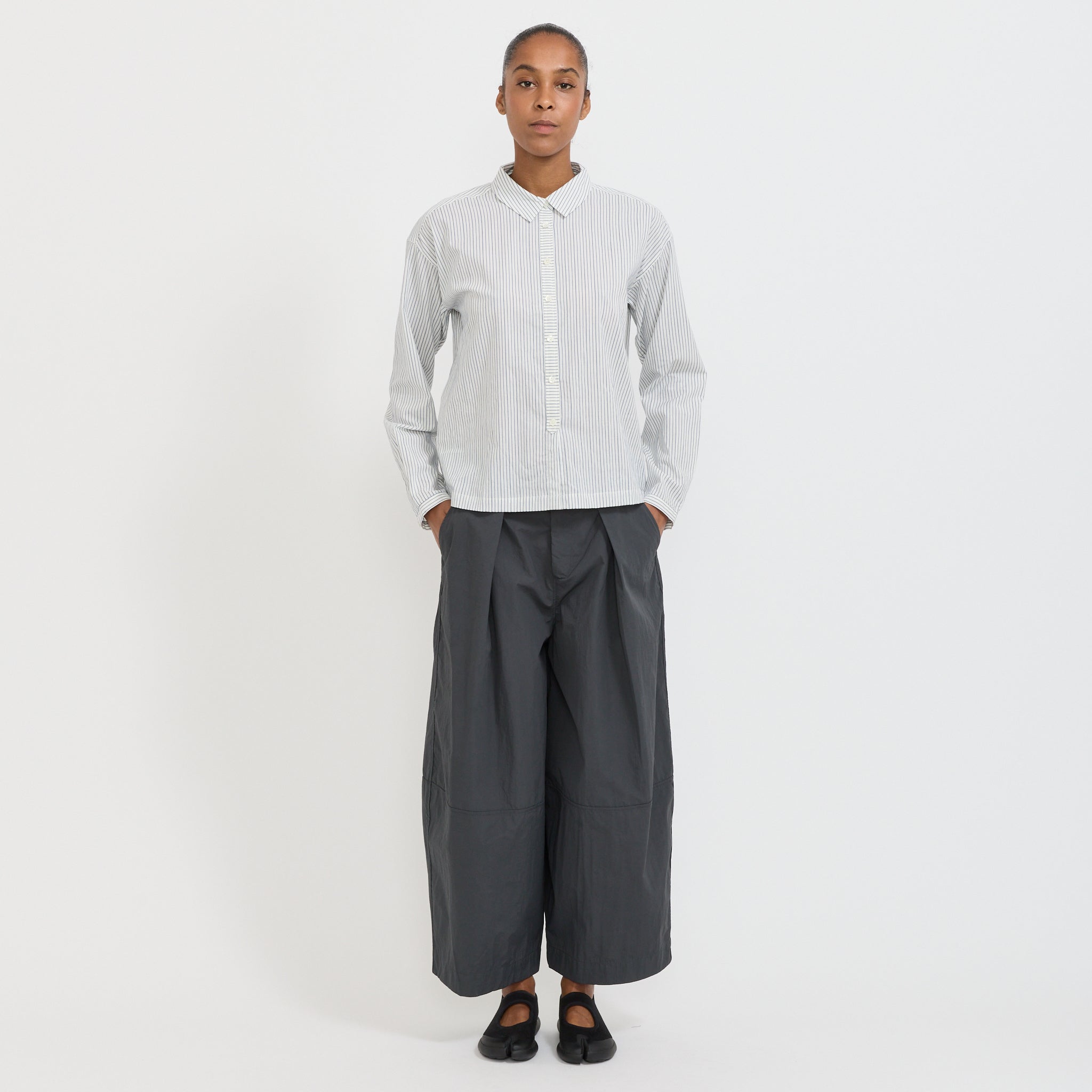 Marianne Shirt Natural/Navy