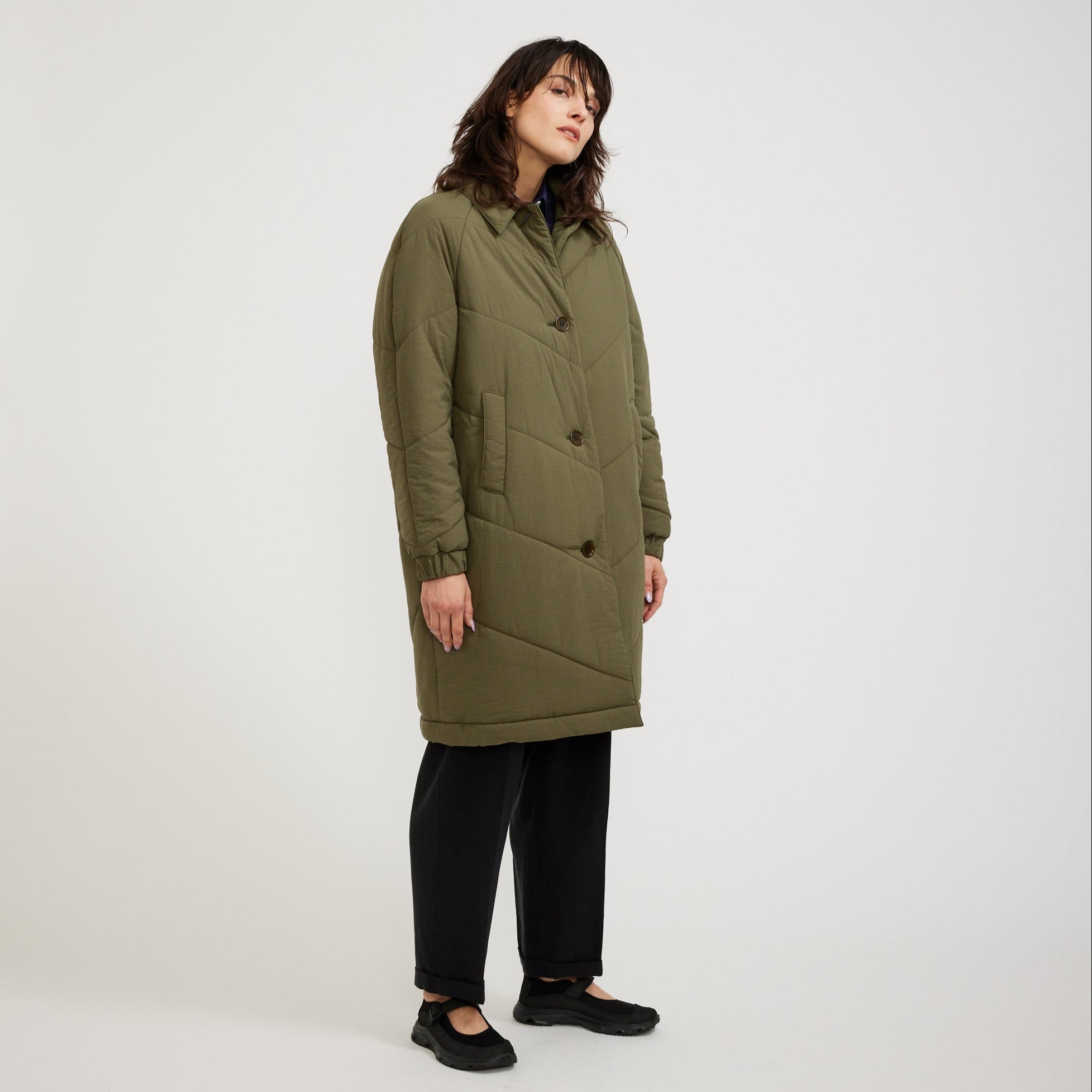 Sgt Rock Wadded Coat Olive