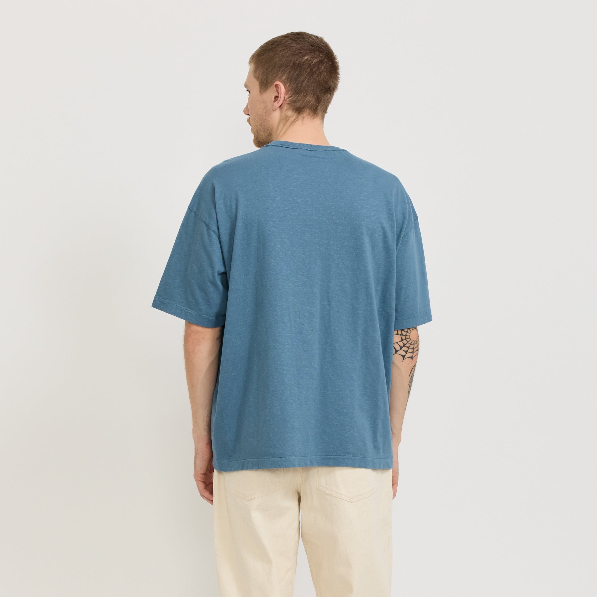 YMC | Triple T-Shirt Sunflower Blue Steel | Maplestore