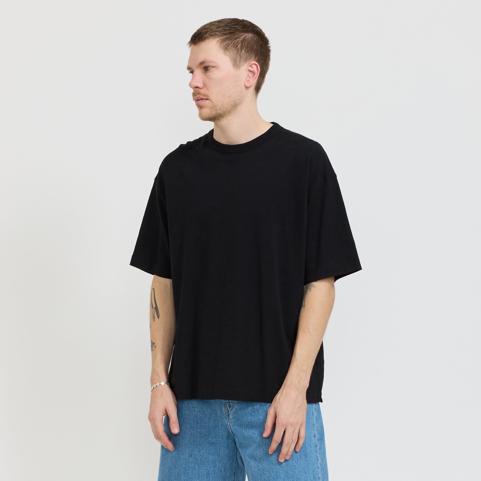 YMC | Triple T-Shirt Black | Maplestore