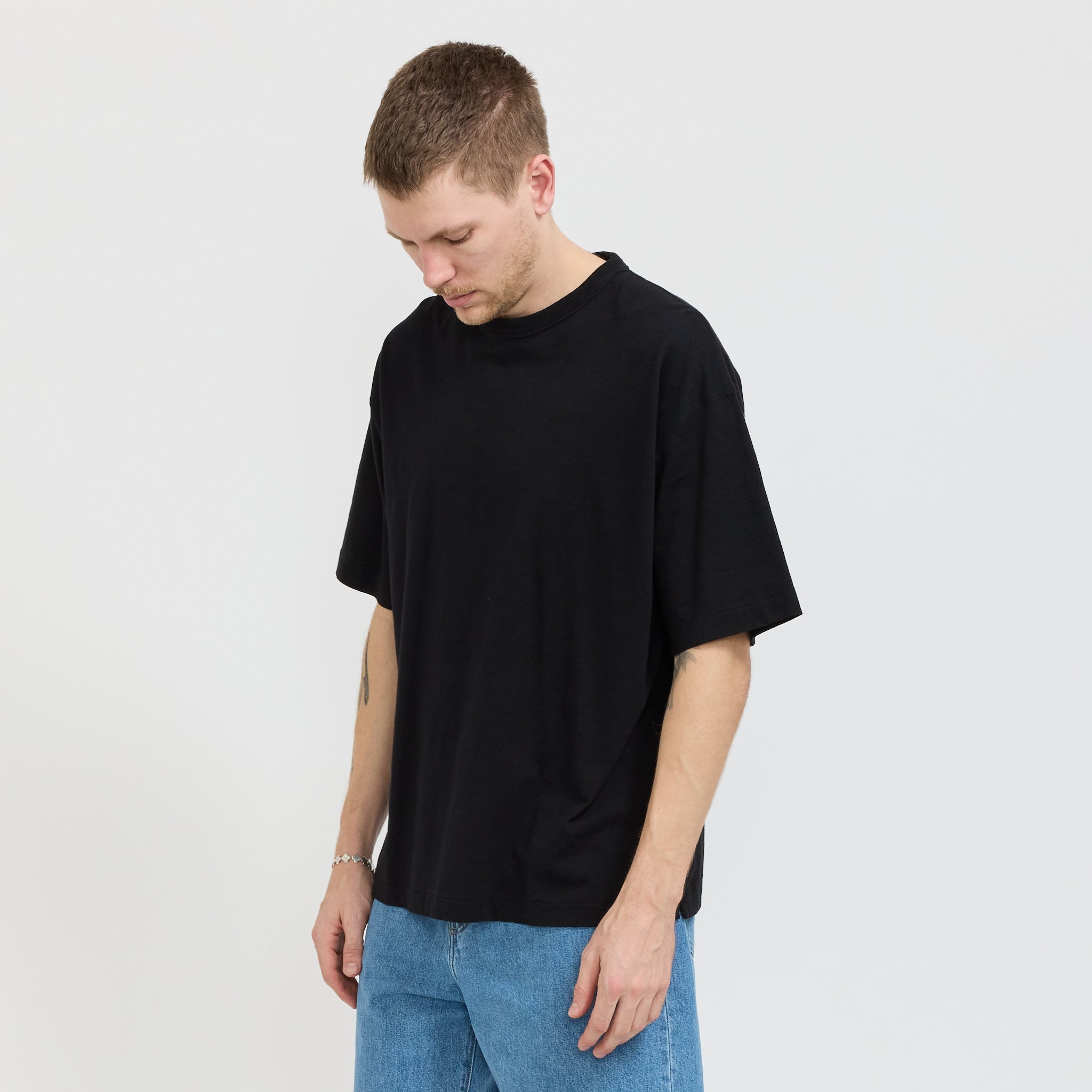 YMC | Triple T-Shirt Black | Maplestore