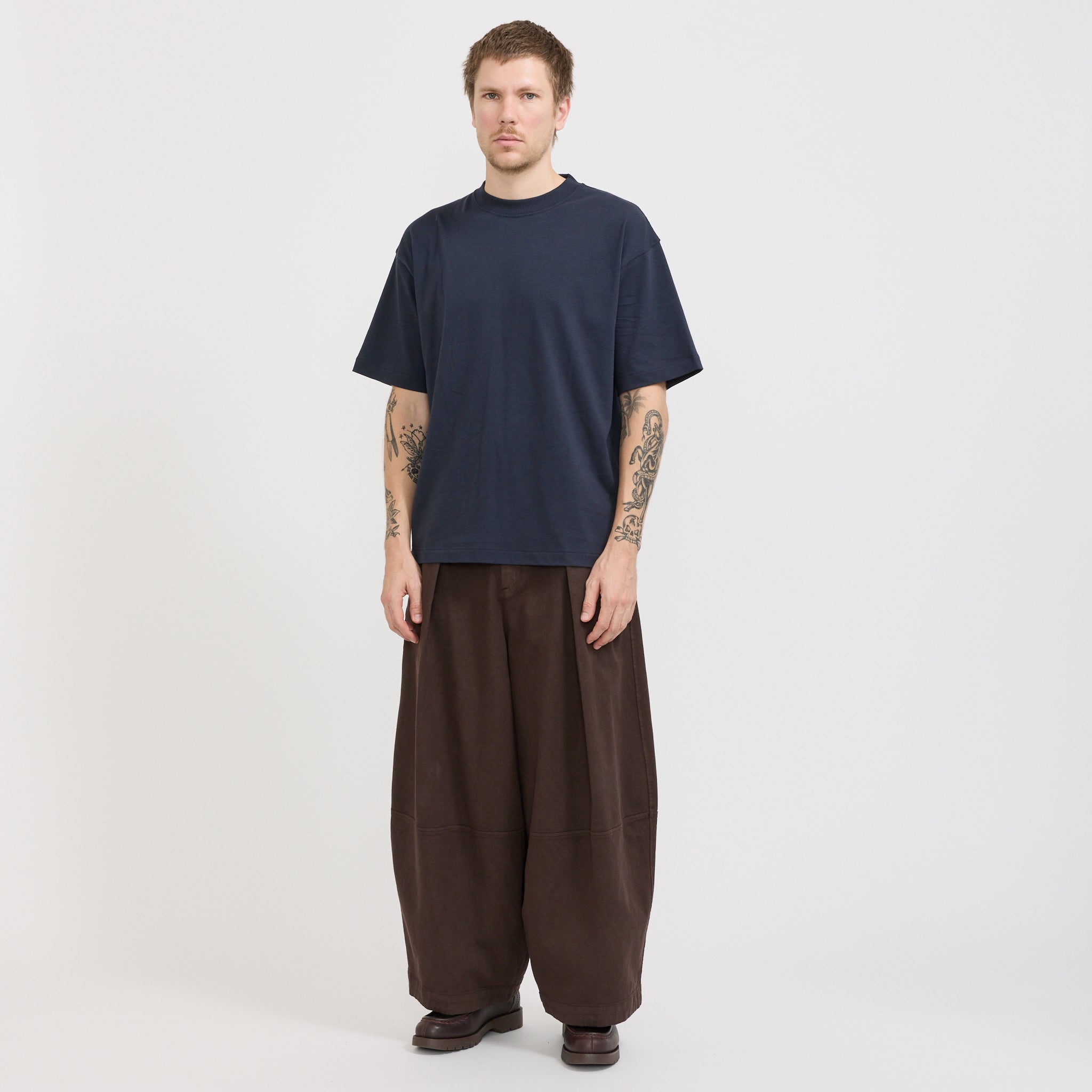 YMC | Triple T-Shirt Navy | Maplestore