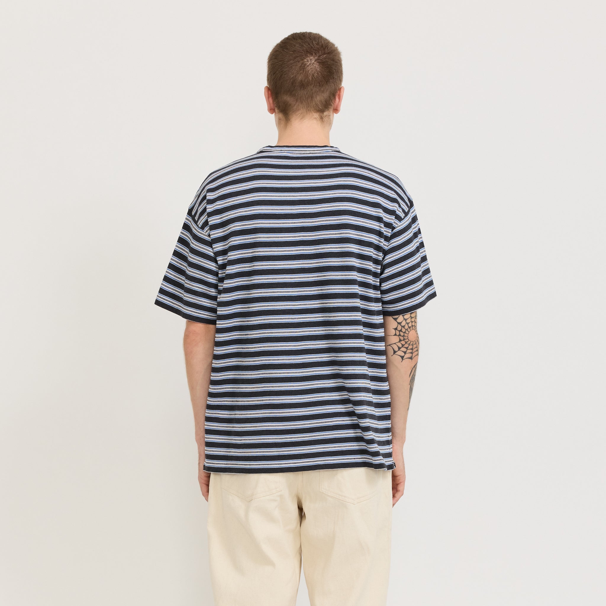 YMC | Triple T-Shirt Multi Stripe | Maplestore