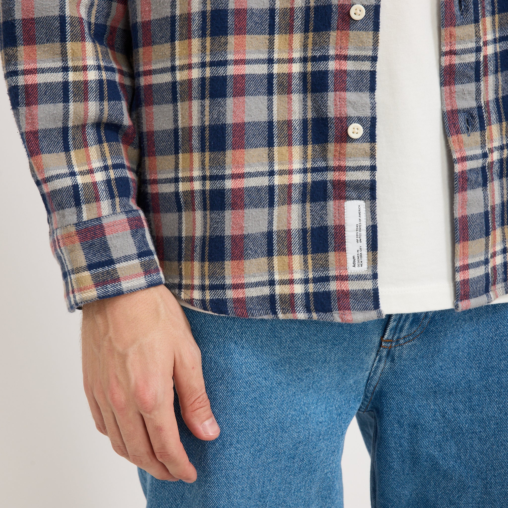 Adsum | Classic Plaid Workshirt Green Check | Maplestore