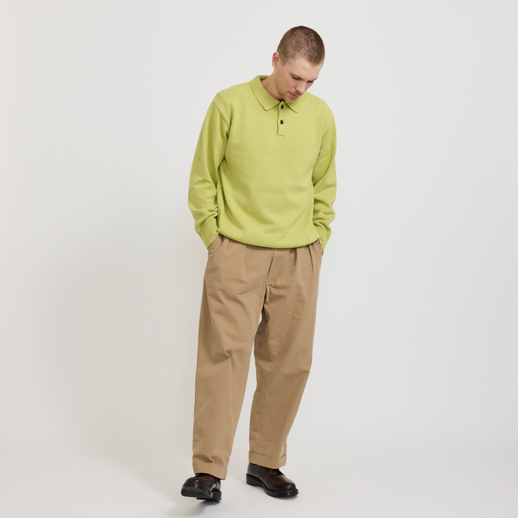 Adsum | Paddy Sweater Chartreuse | Maplestore