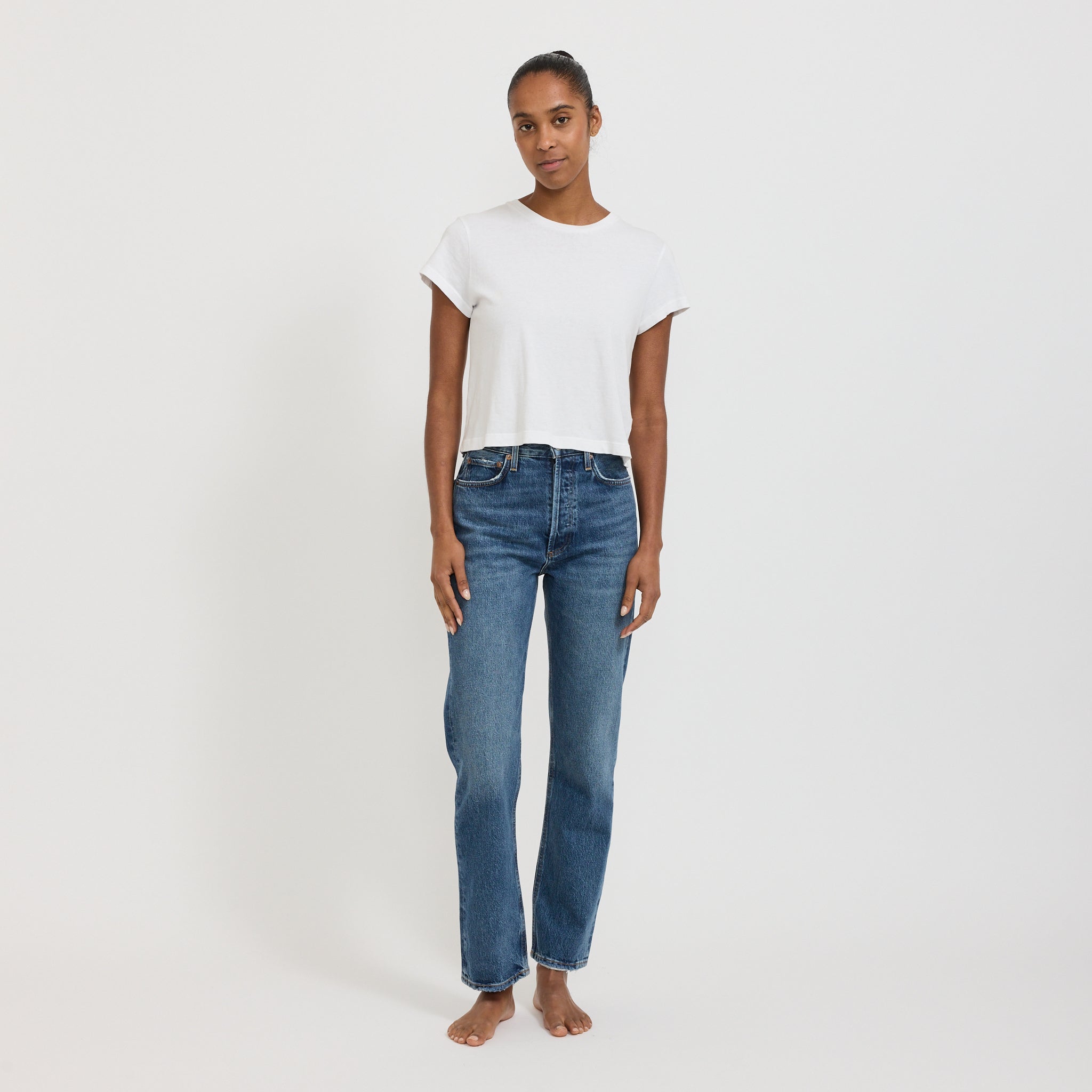 Agolde | 90's Pinch Waist High Rise Straight Range | Maplestore