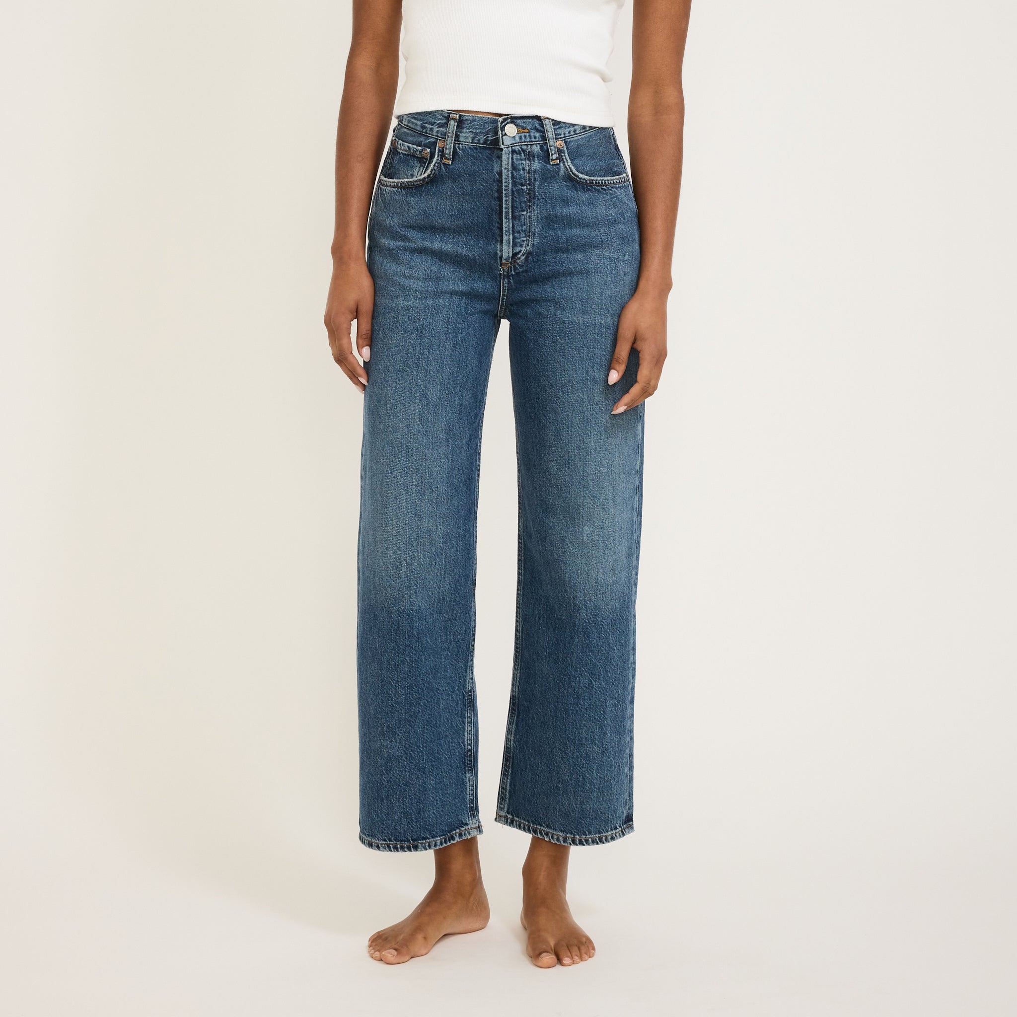 Agolde | Ren High Rise Wide Leg Control | Maplestore