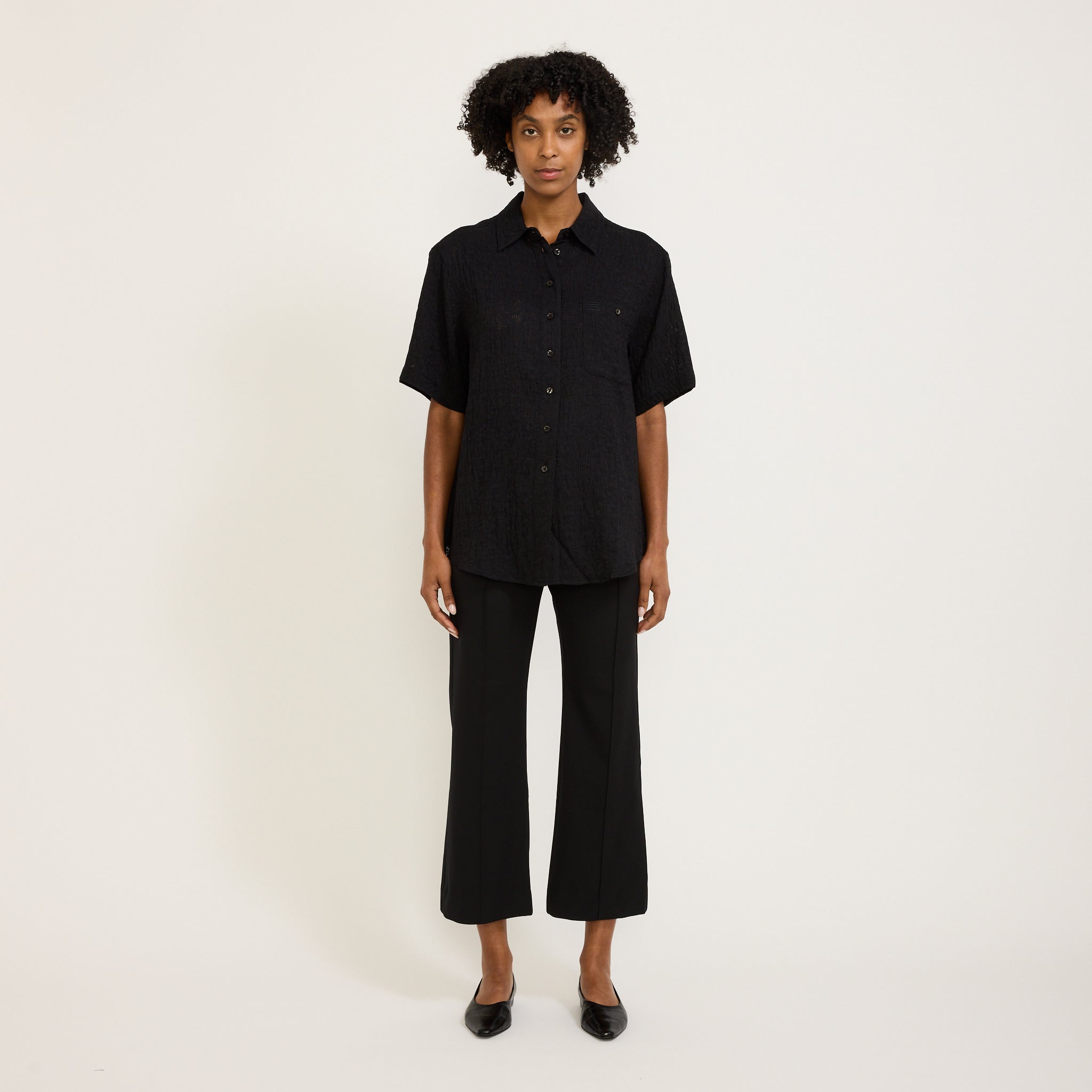 Blanca | Lara Shirt Black | Maplestore