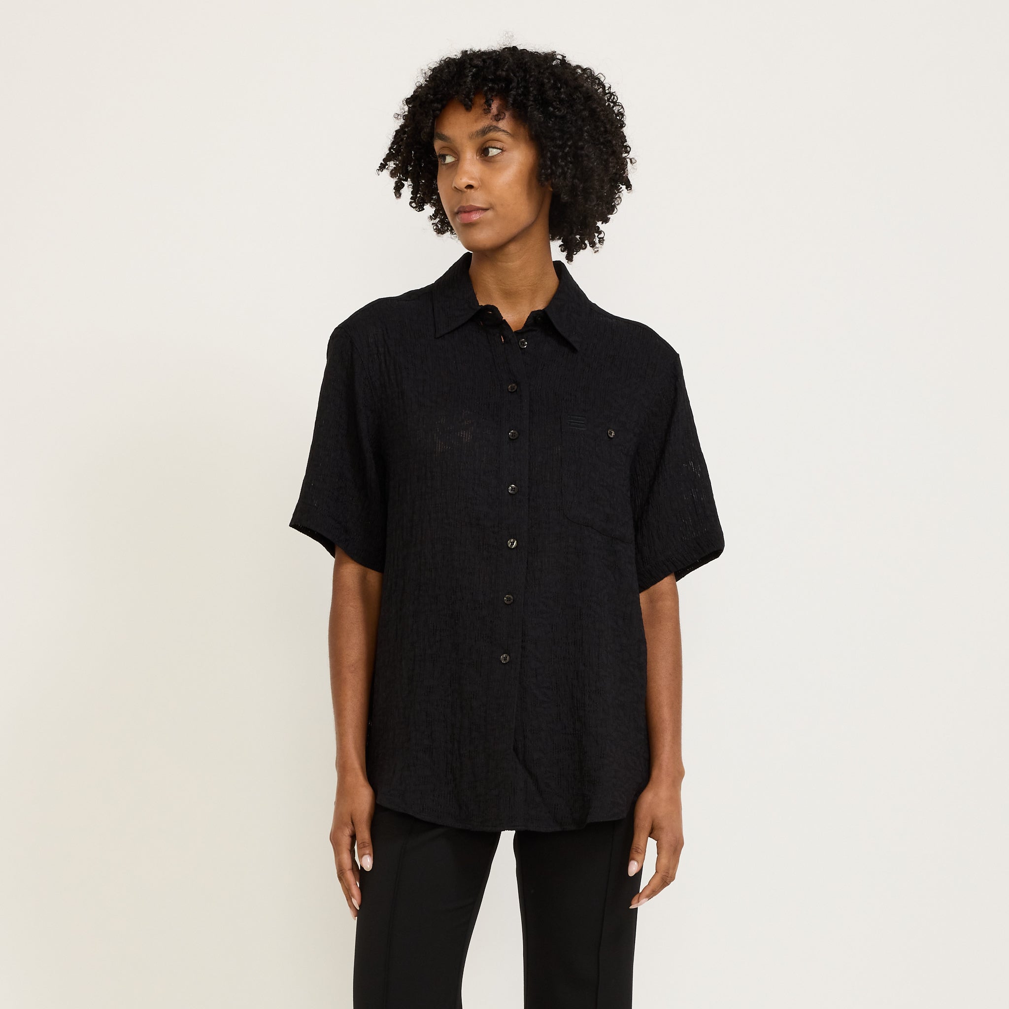 Blanca | Lara Shirt Black | Maplestore