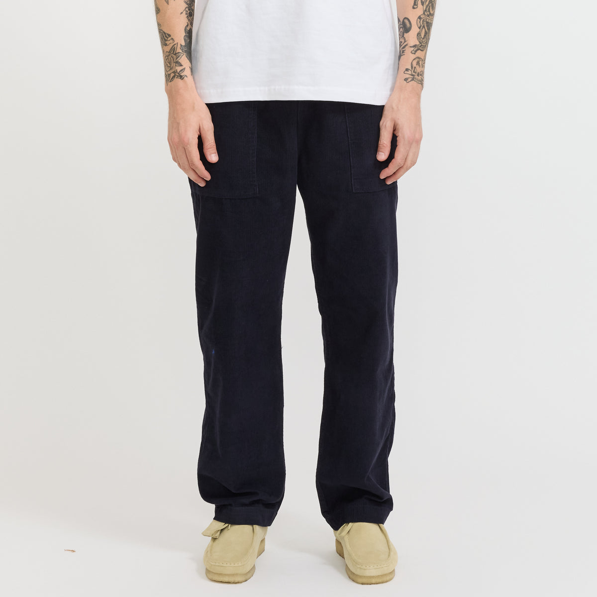 Service Works | Fine Cord Chef Pants Navy | Maplestore