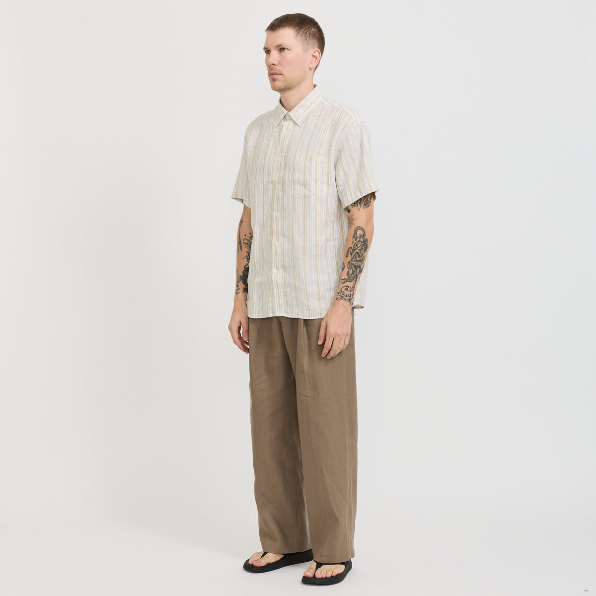 NN07 | Deon SS 5728 Mint Stripe | Maplestore