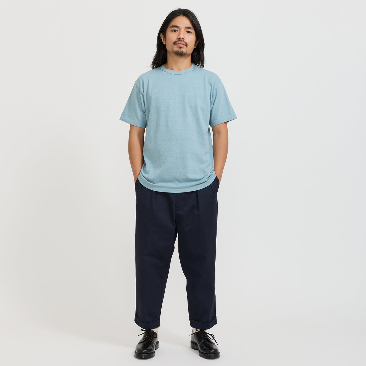 Haleiwa SS T-Shirt Smoke Blue