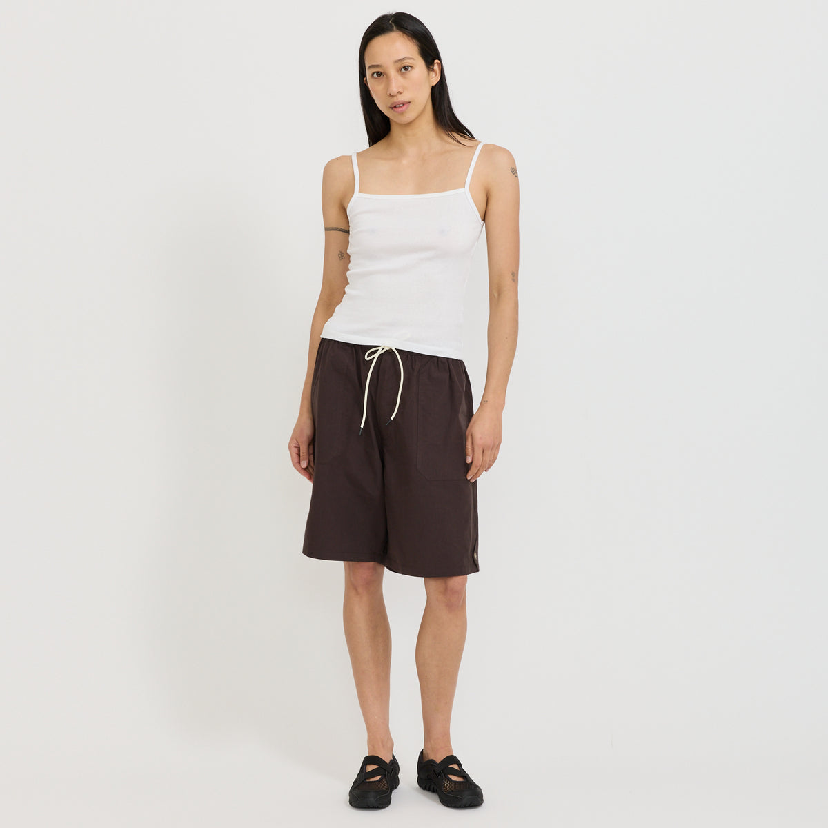 Rib Camisole White
