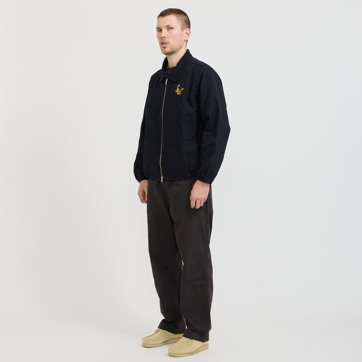 Service Works | Dove Work Jacket Black | Maplestore