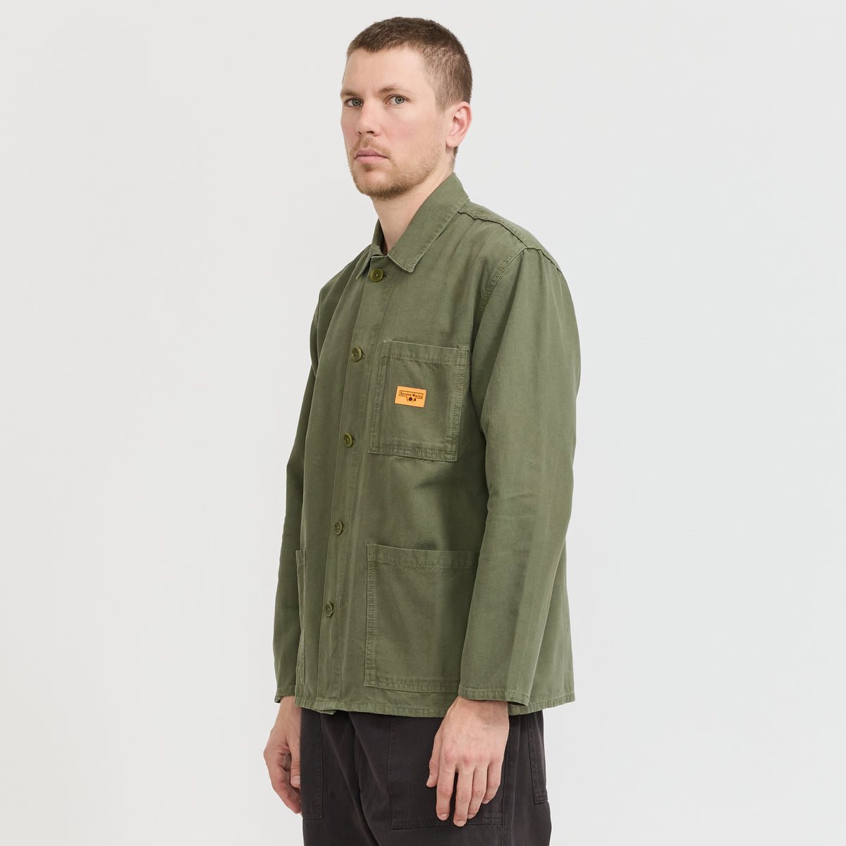 Service Works | Classic Chore Shirt Olive | Maplestore