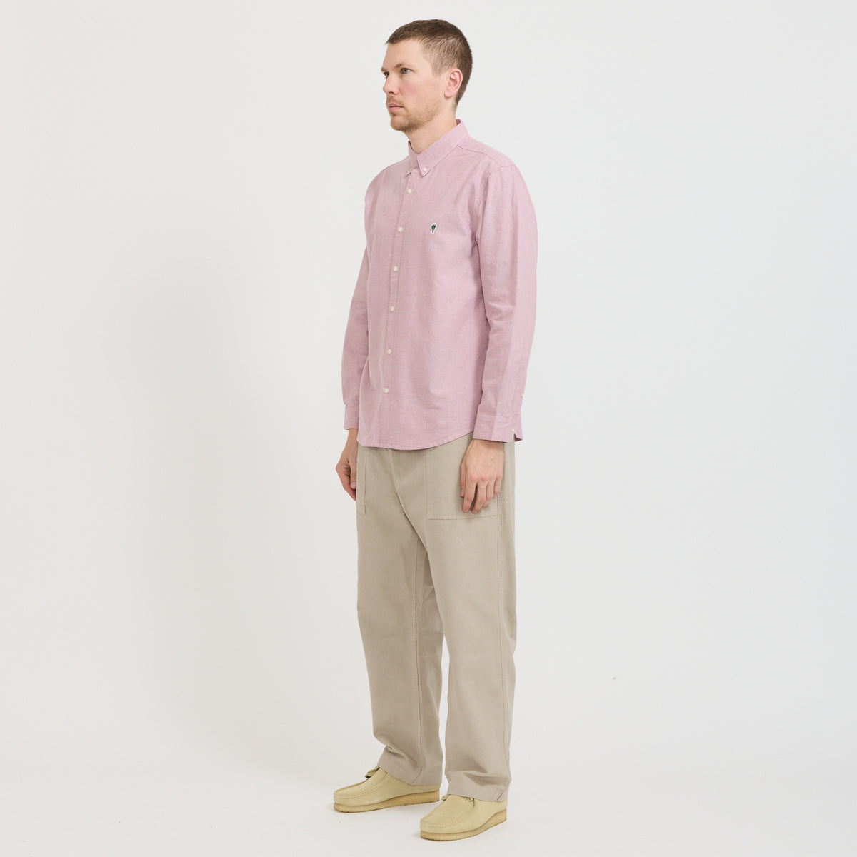 Service Works | Artichoke Oxford Shirt Red | Maplestore