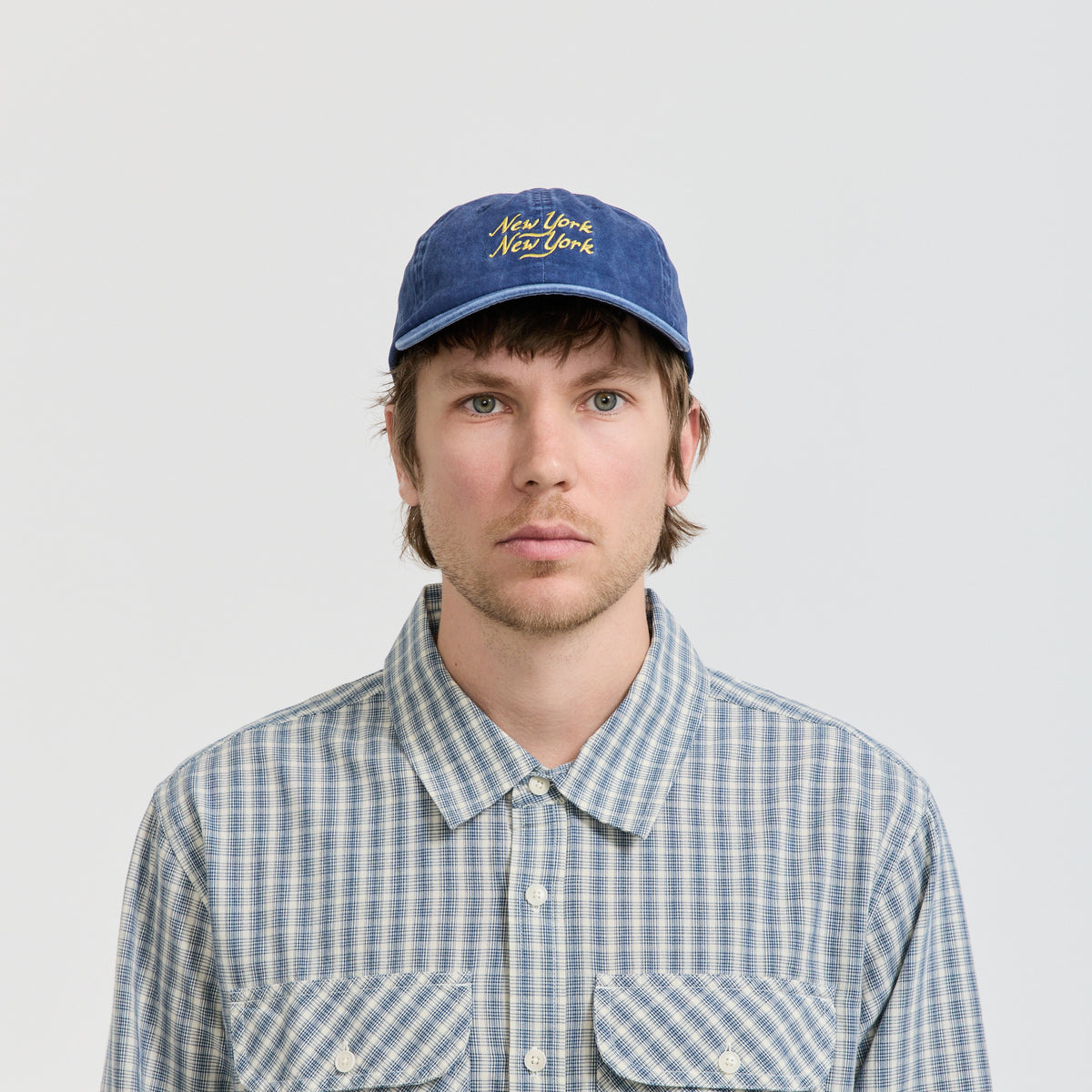 Corridor NYC Washed Script Cap Navy - image 3