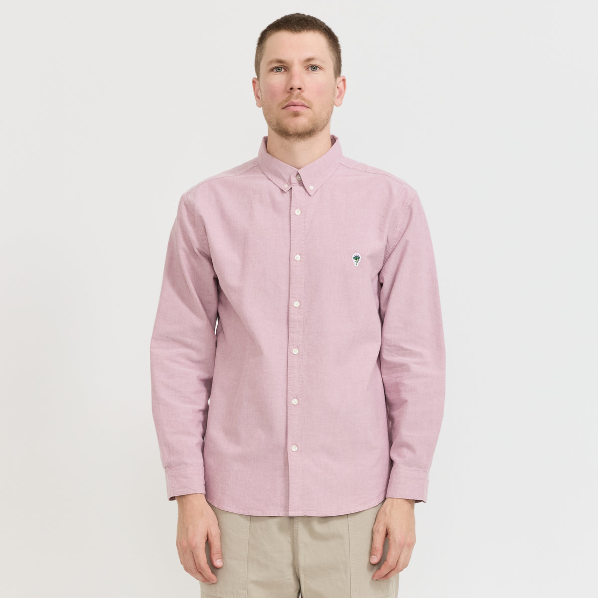 Service Works | Artichoke Oxford Shirt Red | Maplestore